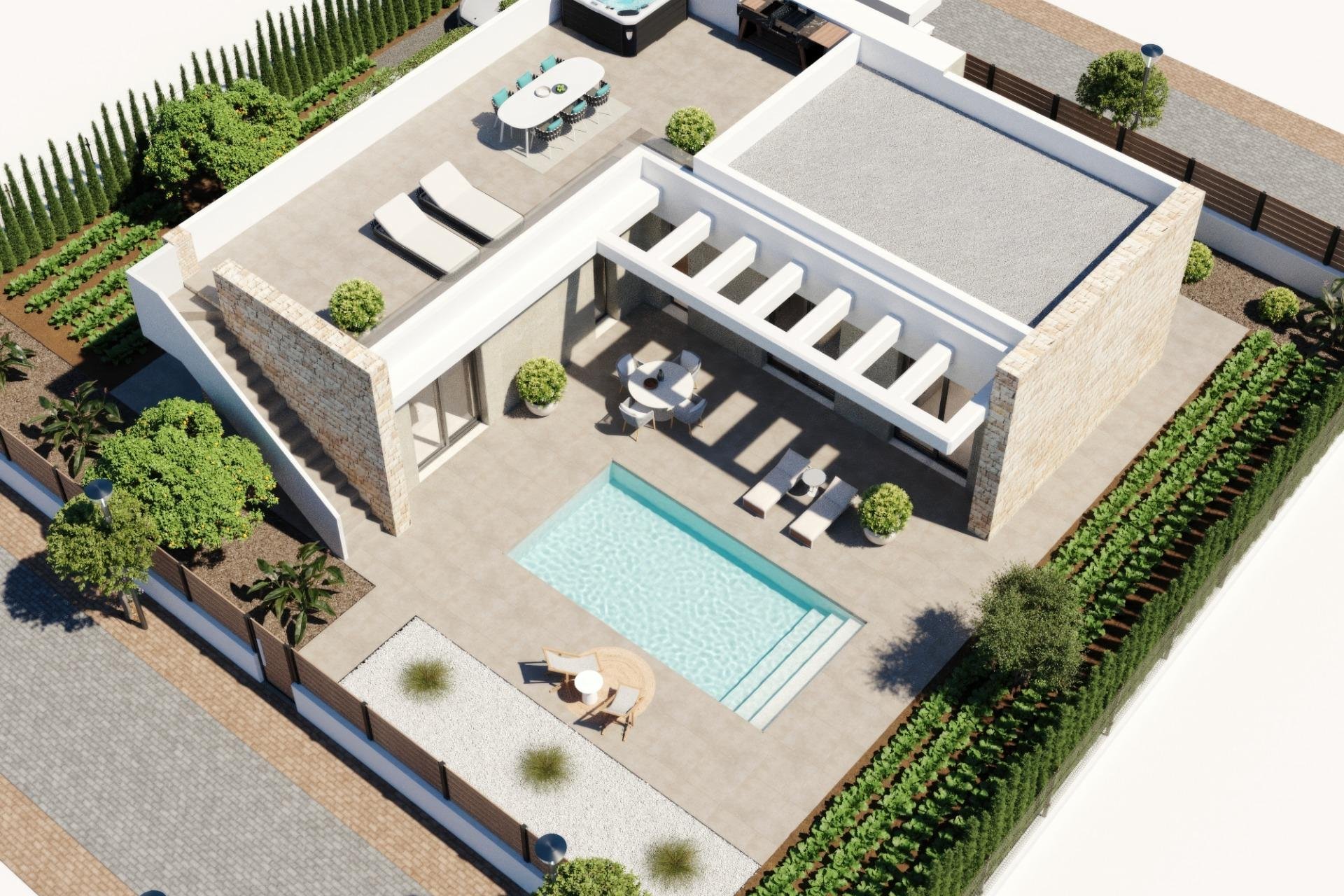 Nouvelle construction - Villa - Fuente Álamo - Hacienda del Alamo