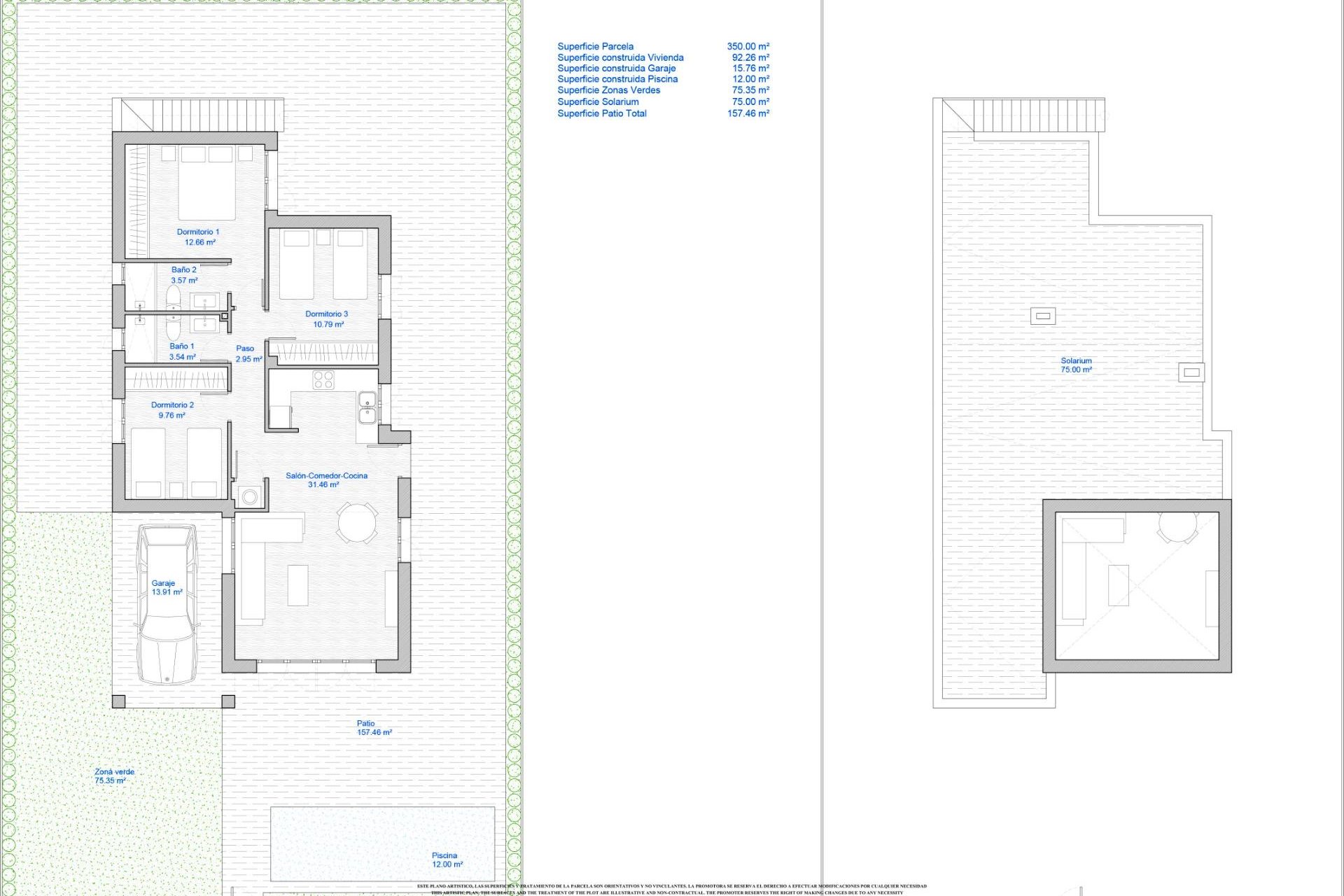 Nouvelle construction - Villa - Los Alcazares - Serena Golf