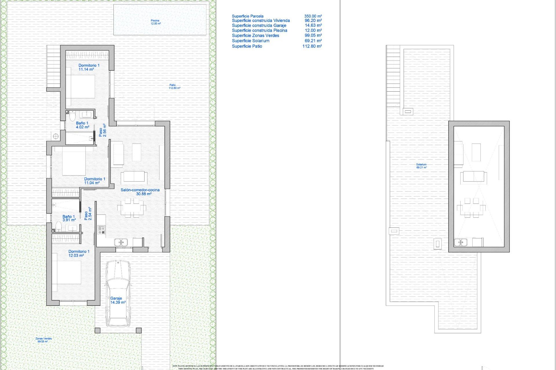 Nouvelle construction - Villa - Los Alcazares - Serena Golf