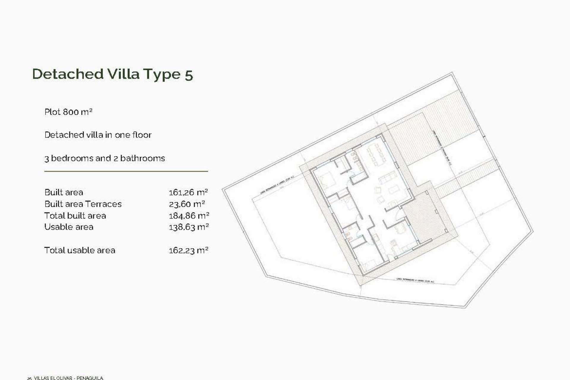 Nouvelle construction - Villa - Penaguila - El Olivar