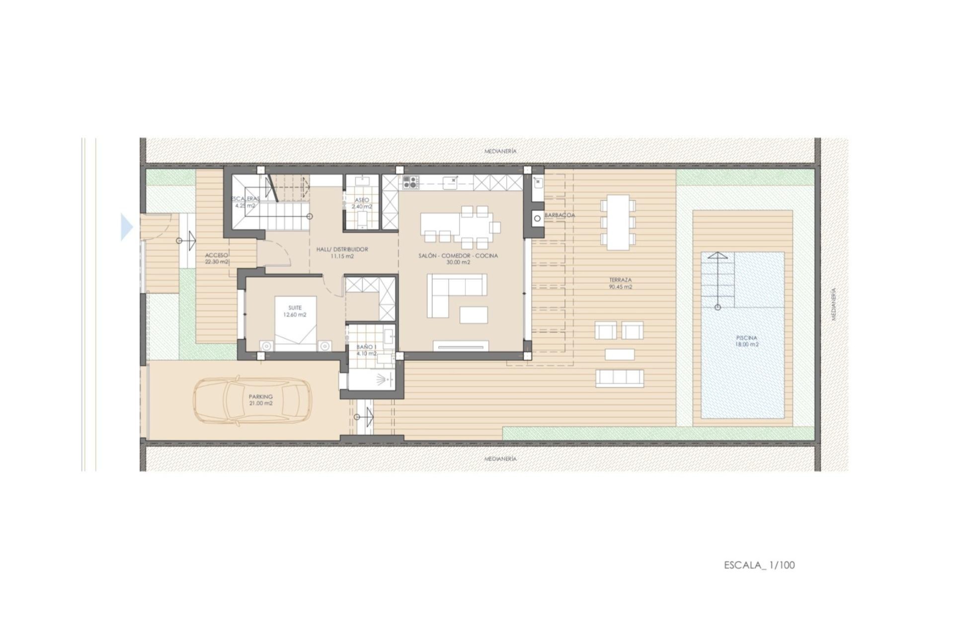 Nouvelle construction - Villa - San Juan de los Terreros - Las Mimosas