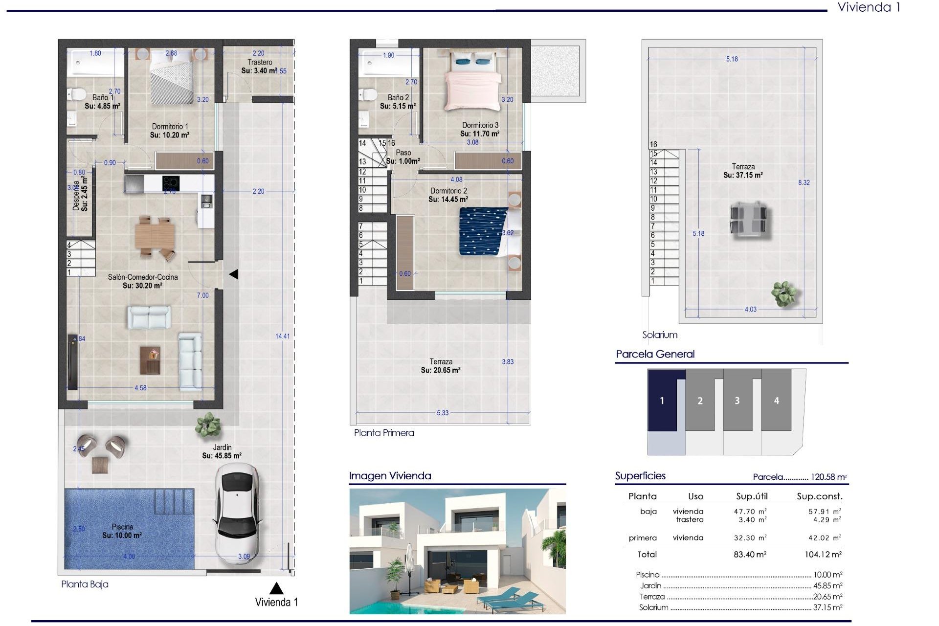 Nouvelle construction - Villa - San Pedro del Pinatar - Pueblo