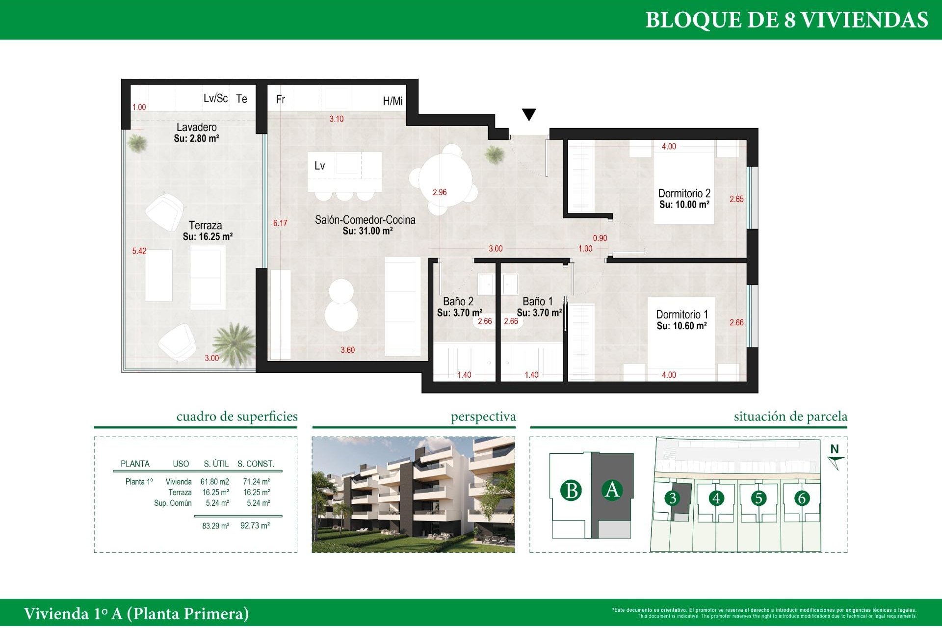 Obra nueva - Apartamento / piso - Alhama De Murcia - Condado De Alhama Golf Resort