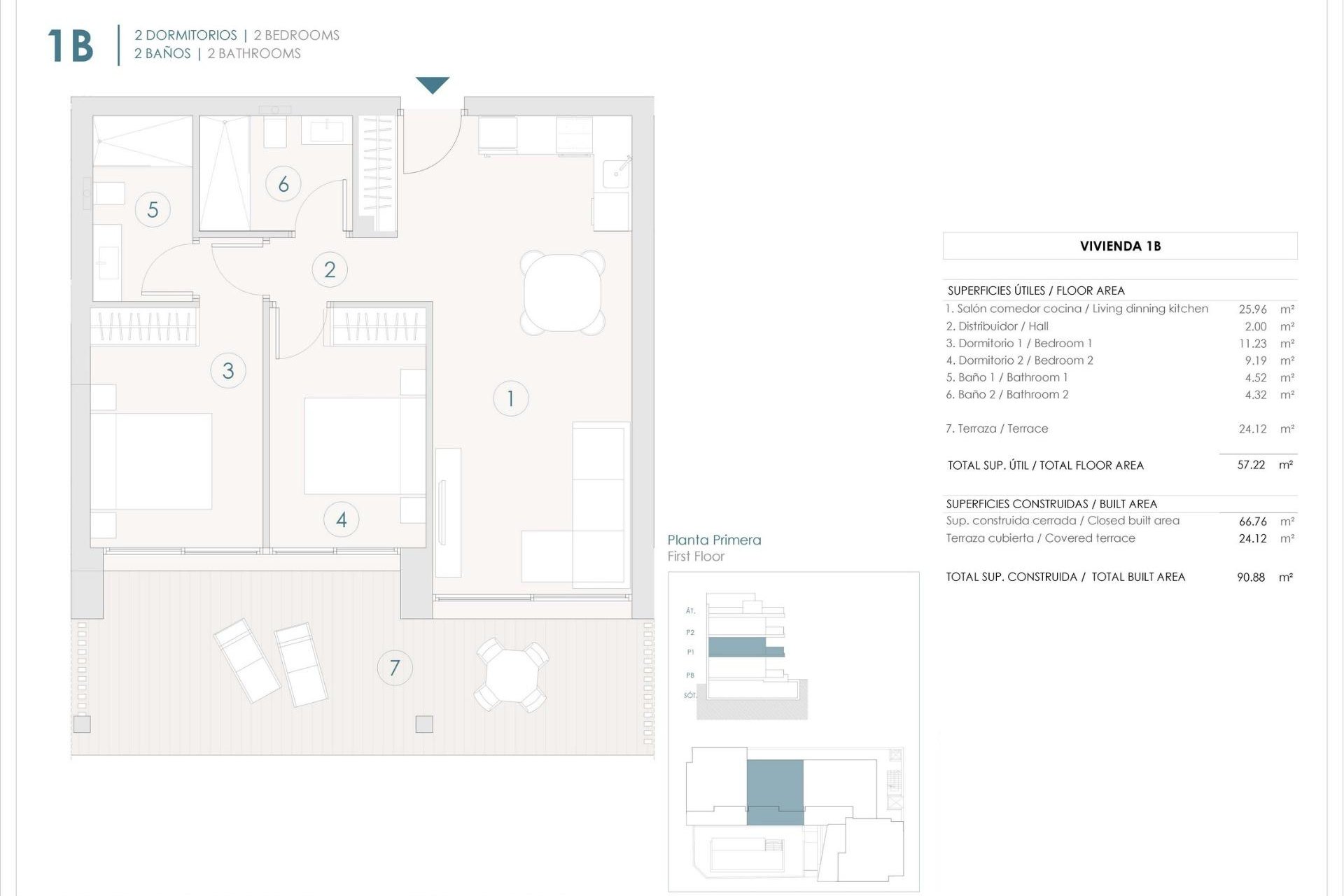 Obra nueva - Apartamento / piso - Benijofar - Pueblo