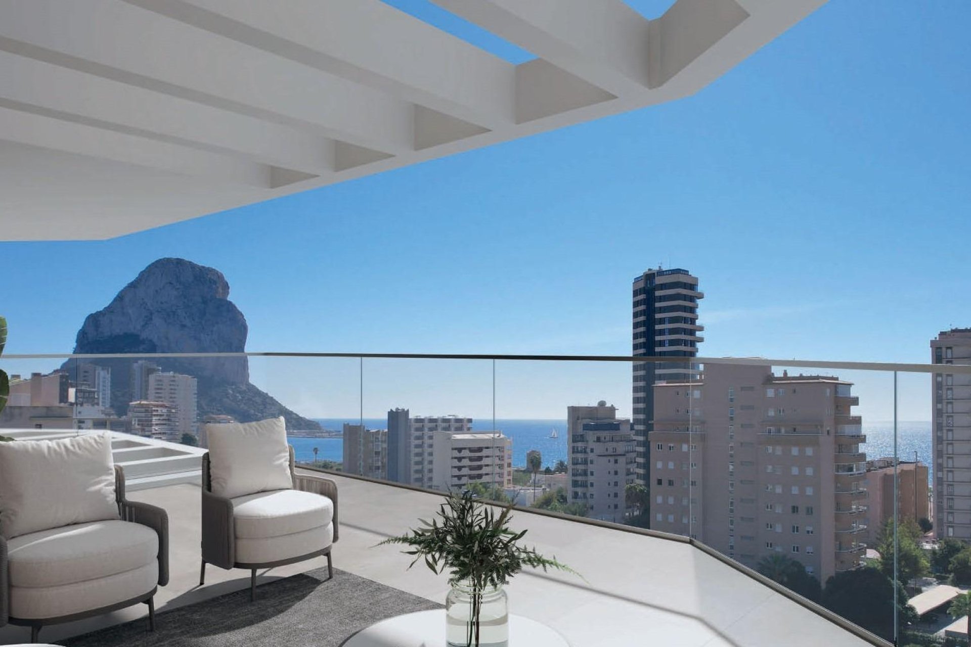 Obra nueva - Apartamento / piso - Calpe - Playa Cantal Roig