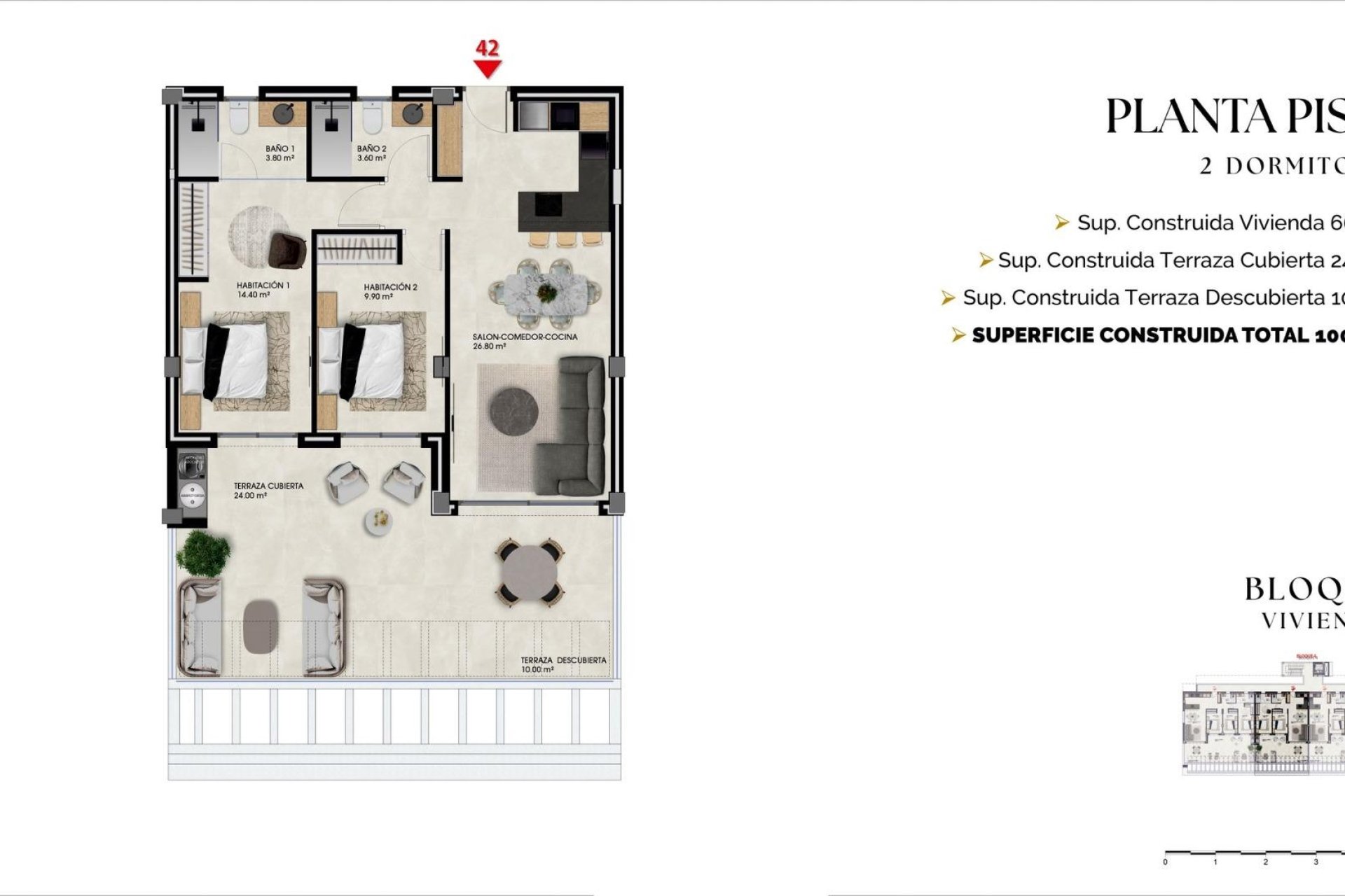 Obra nueva - Apartamento / piso - Finestrat - Balcón De Finestrat
