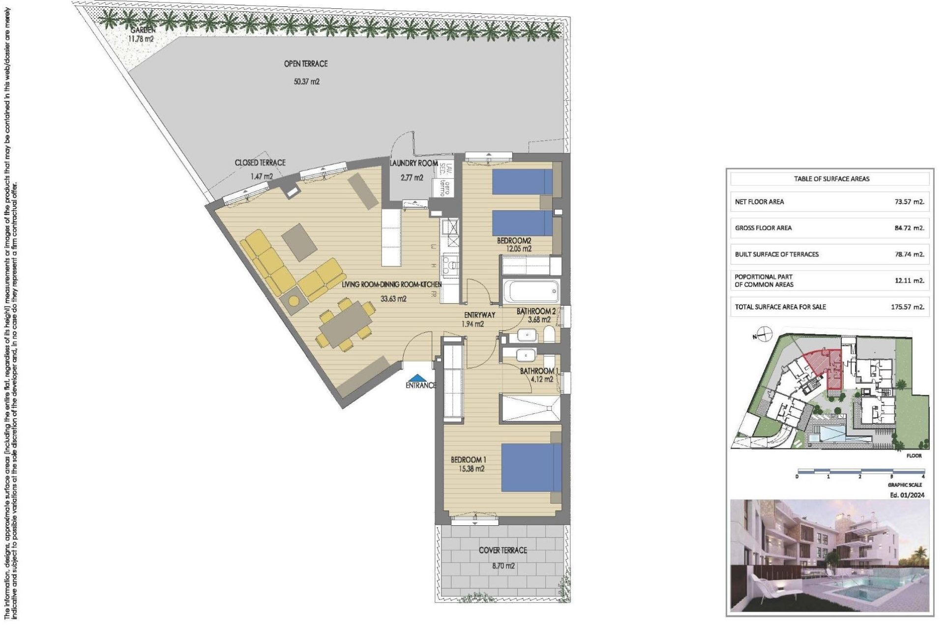 Obra nueva - Apartamento / piso - Jávea Xàbia - Cala Blanca