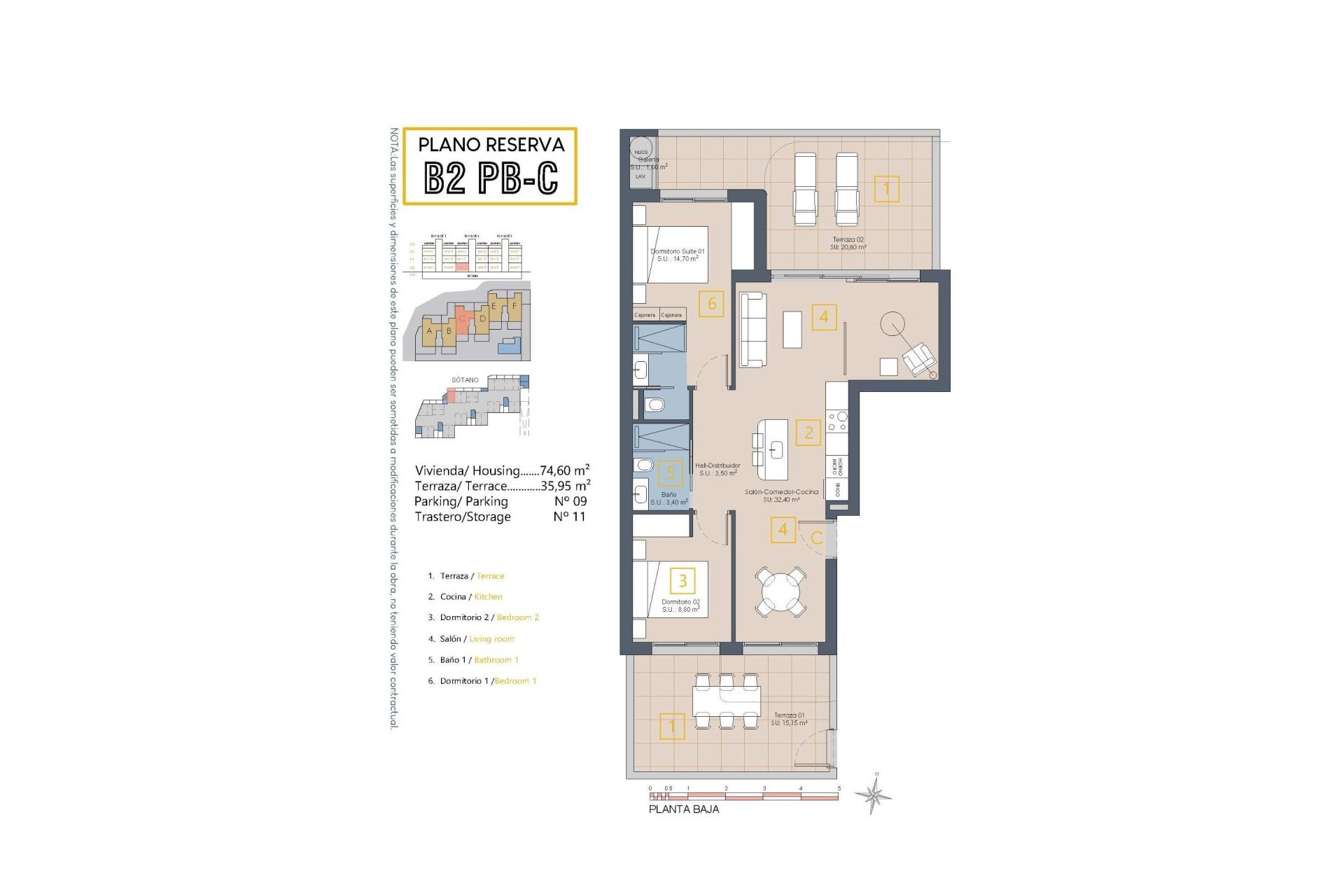 Obra nueva - Apartamento / piso - Los Alcazares - Serena Golf
