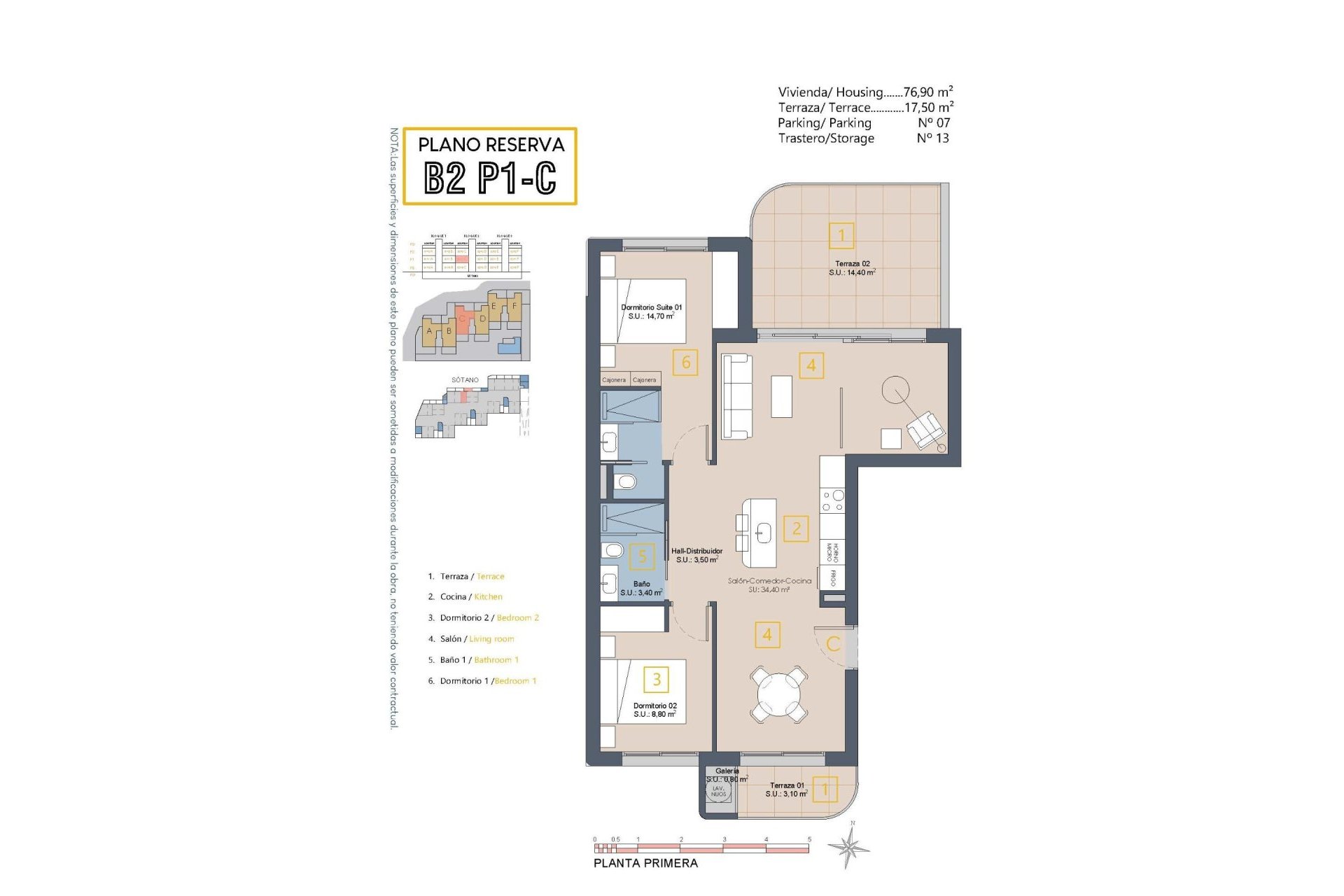 Obra nueva - Apartamento / piso - Los Alcazares - Serena Golf
