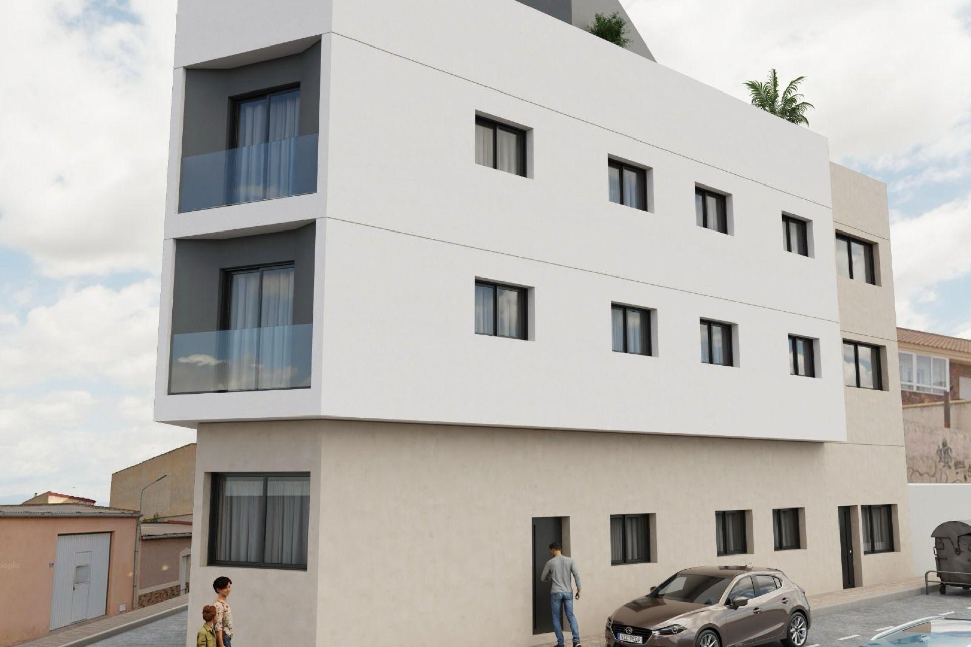 Obra nueva - Apartamento / piso - Mazarron - pueblo