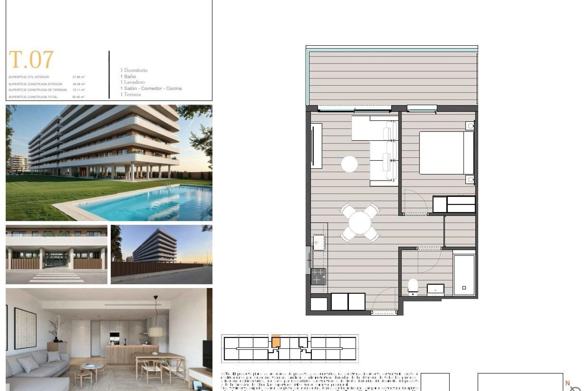 Obra nueva - Apartamento / piso - Moncofa - Playa de Moncofa