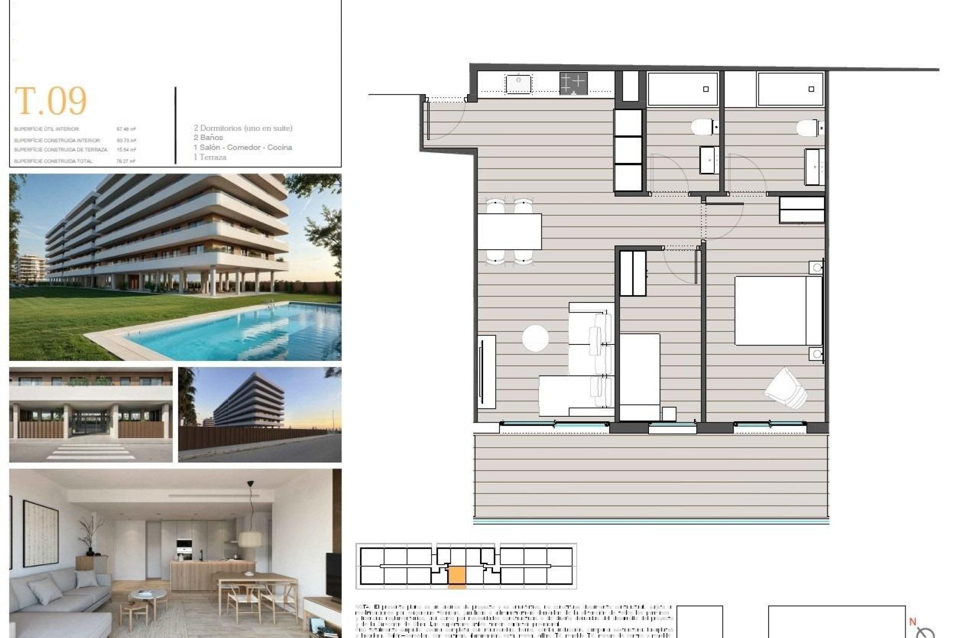 Obra nueva - Apartamento / piso - Moncofa - Playa de Moncofa