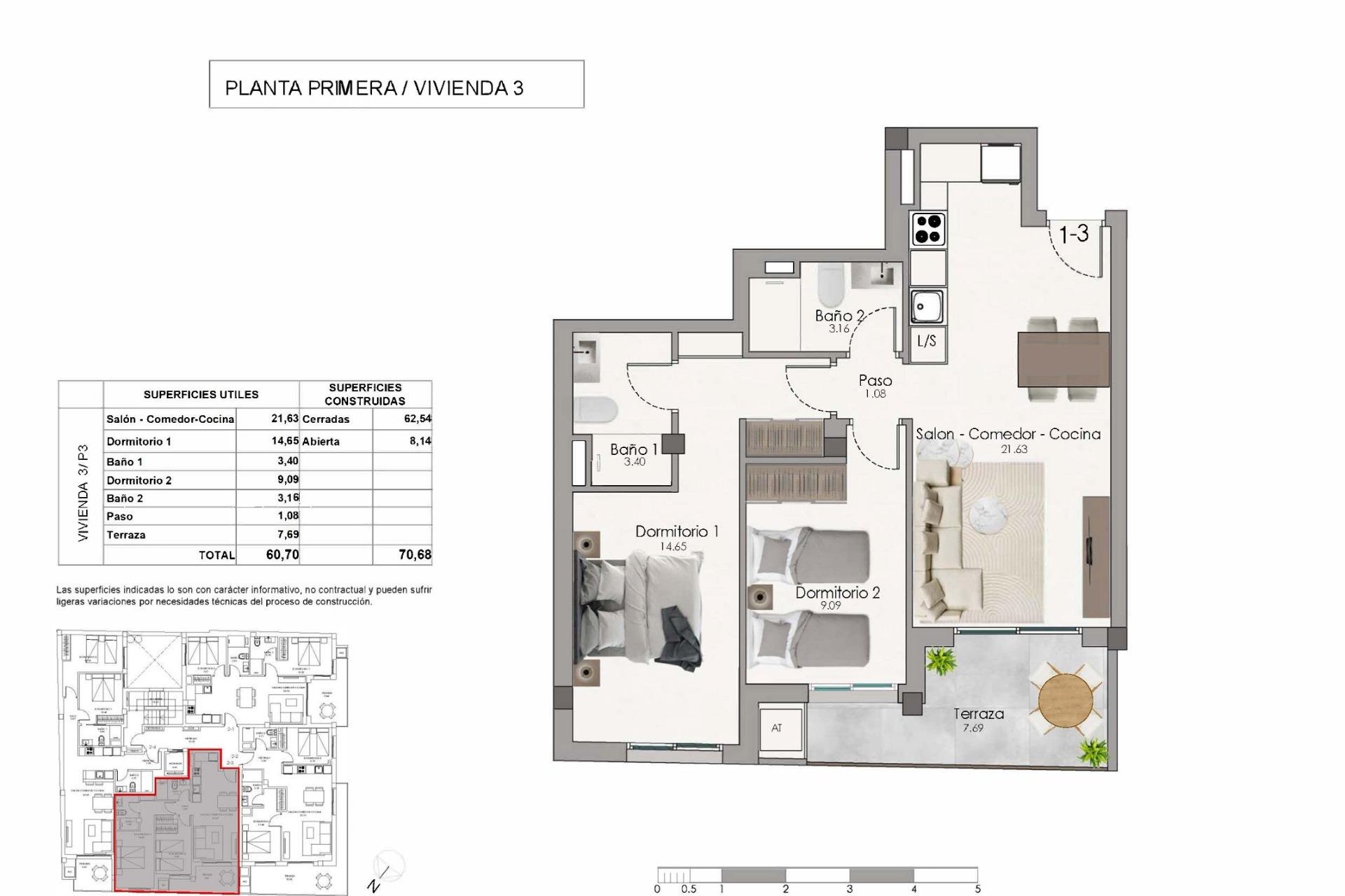 Obra nueva - Apartamento / piso - Santa Pola - Centro