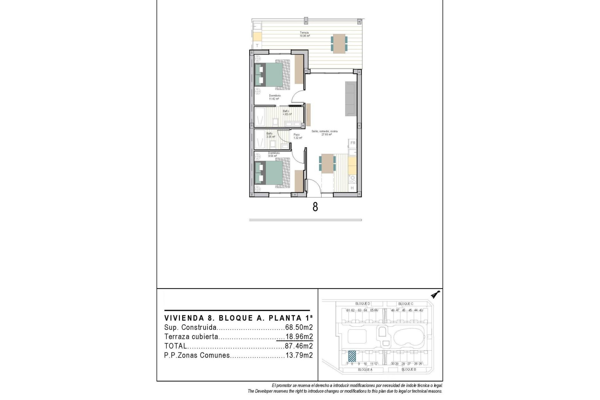Obra nueva - Apartamento / piso - Torre Pacheco - San Cayetano