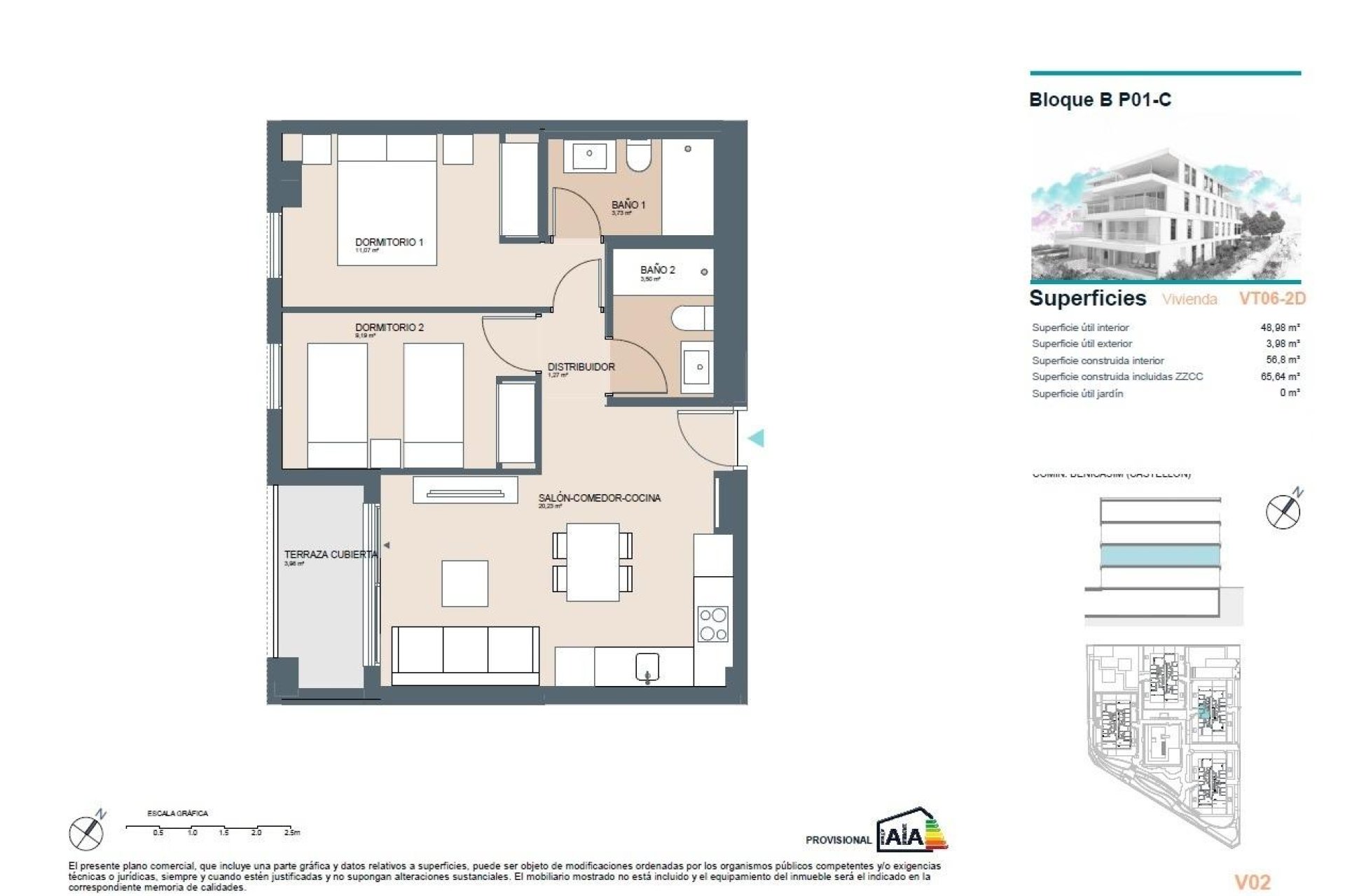 Obra nueva - Apartment - Benicassim - Almadraba