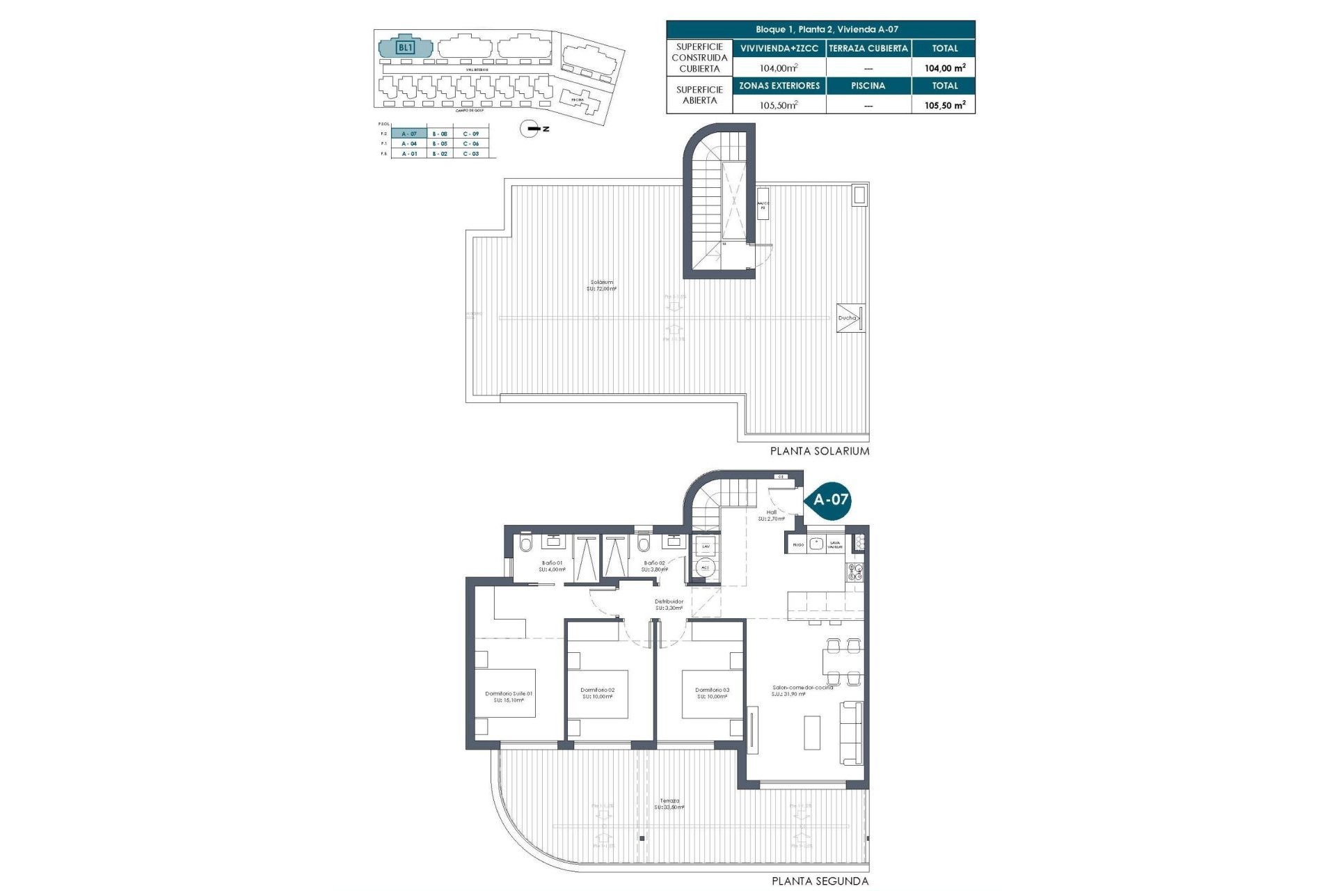 Obra nueva - Ático - Los Alcazares - Serena Golf