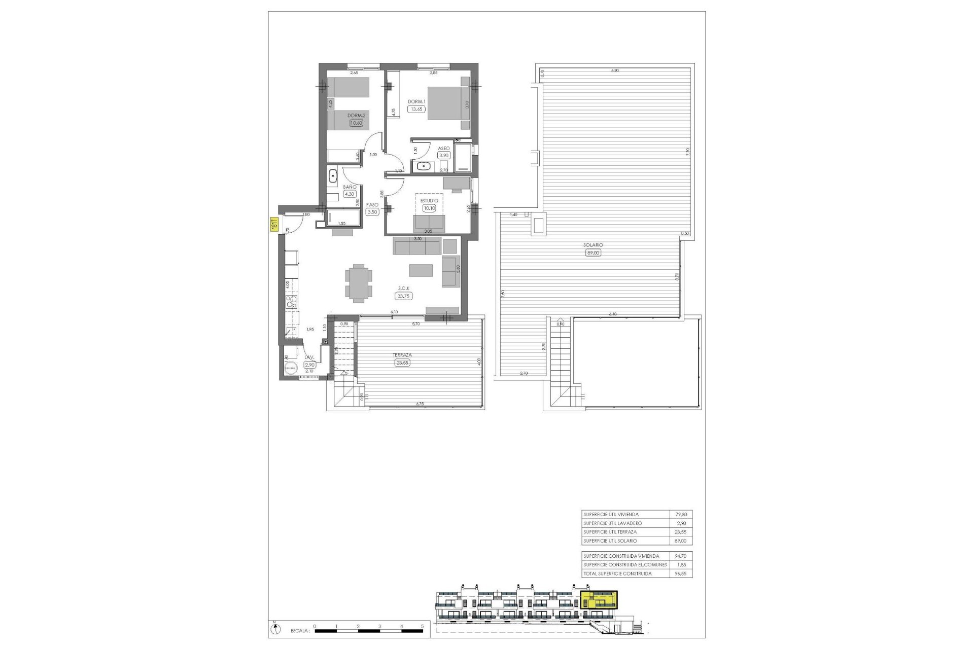 Obra nueva - Bungalow - Algorfa - La Finca Golf