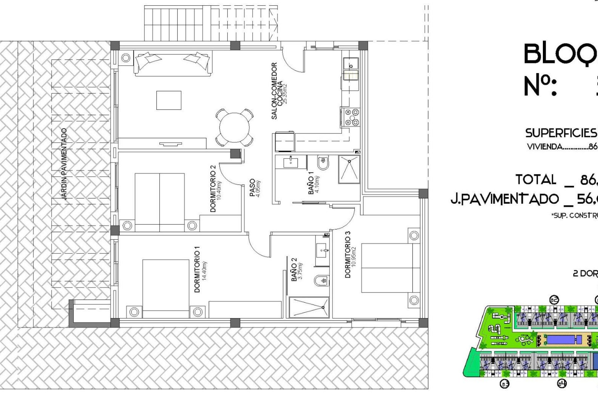 Obra nueva - Bungalow - Algorfa - La Finca Golf