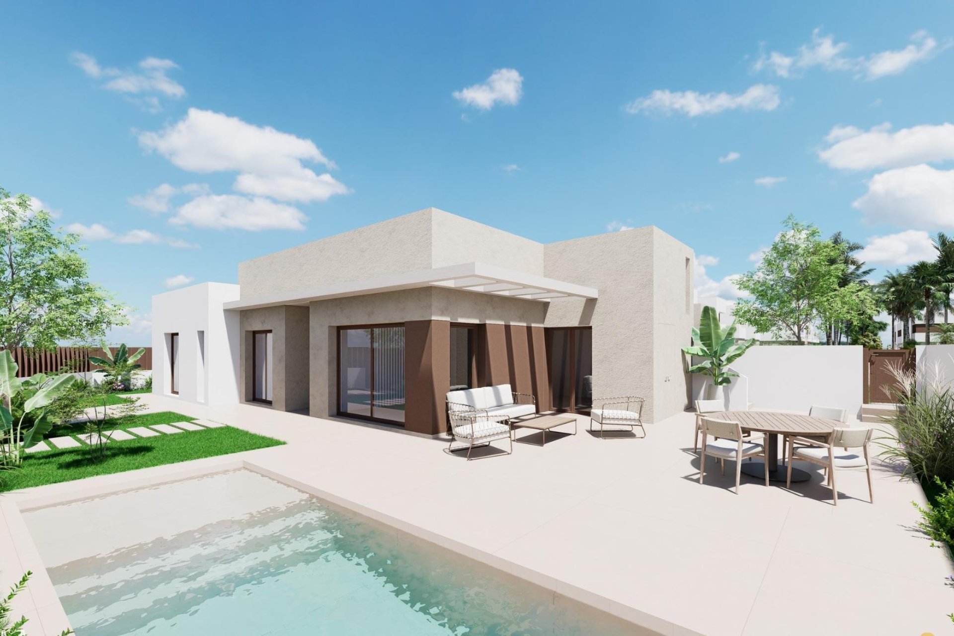 Obra nueva - Bungalow - Los Alcazares - Serena Golf