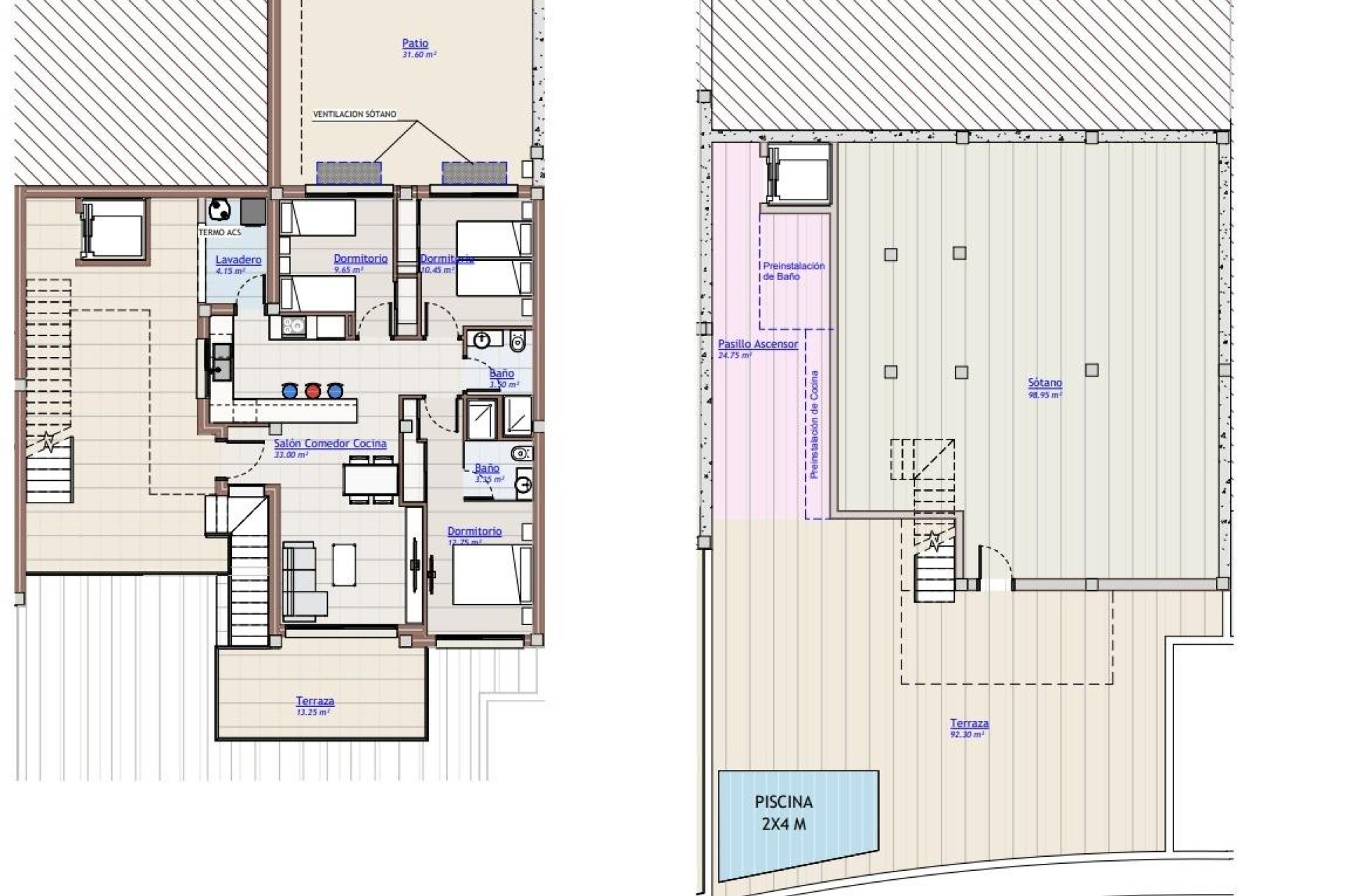Obra nueva - Bungalow - San Miguel de Salinas - VistaBella Golf