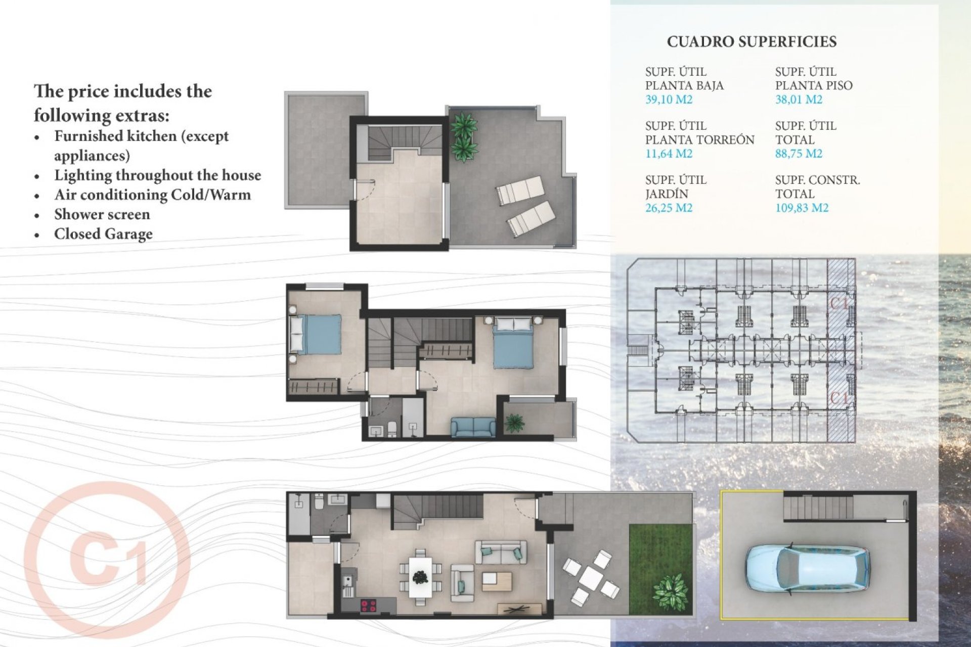 Obra nueva - Town House - La Manga del Mar Menor - La Manga