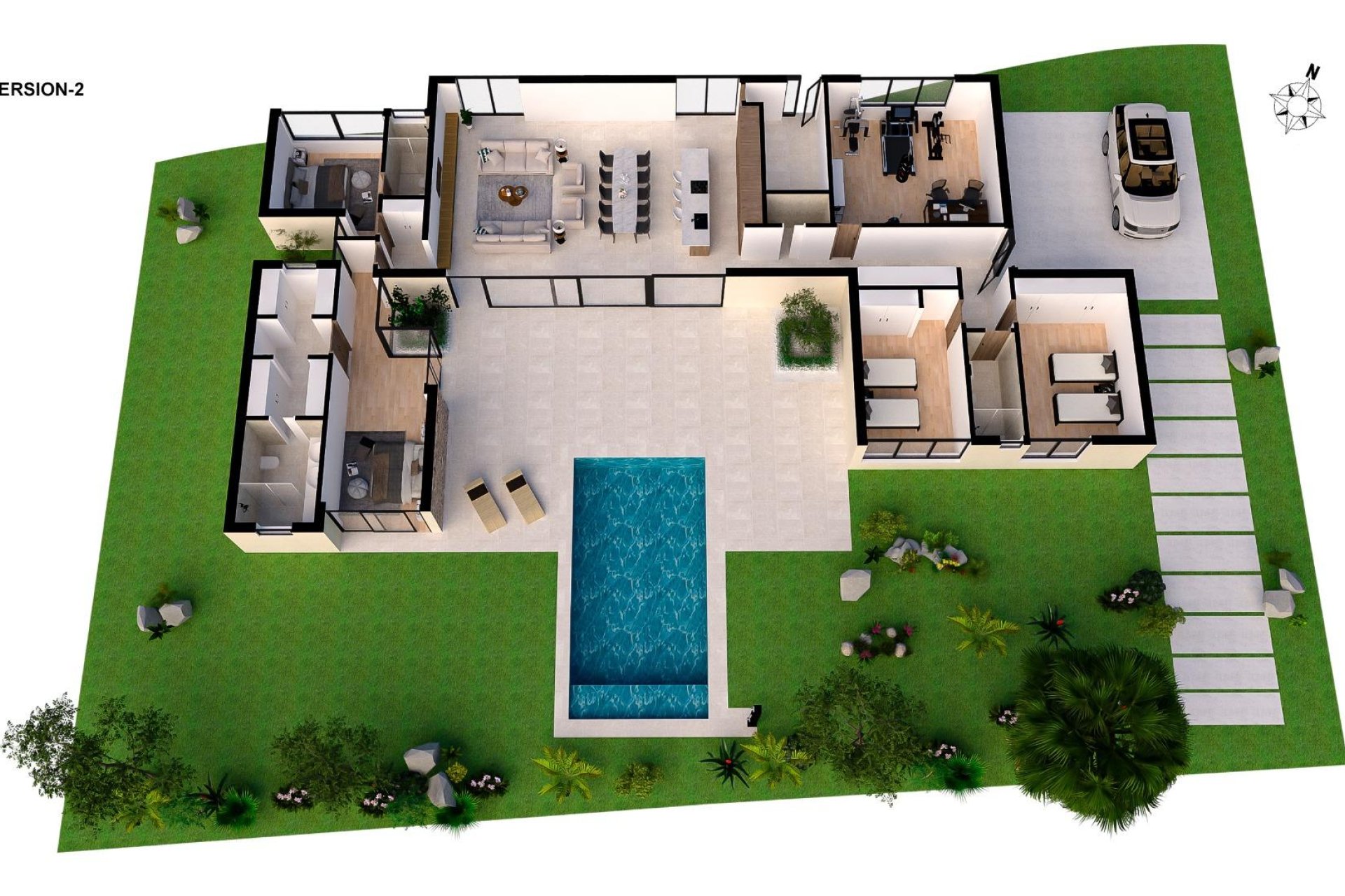 Obra nueva - Villa - Baños y Mendigo - Altaona Golf And Country Village