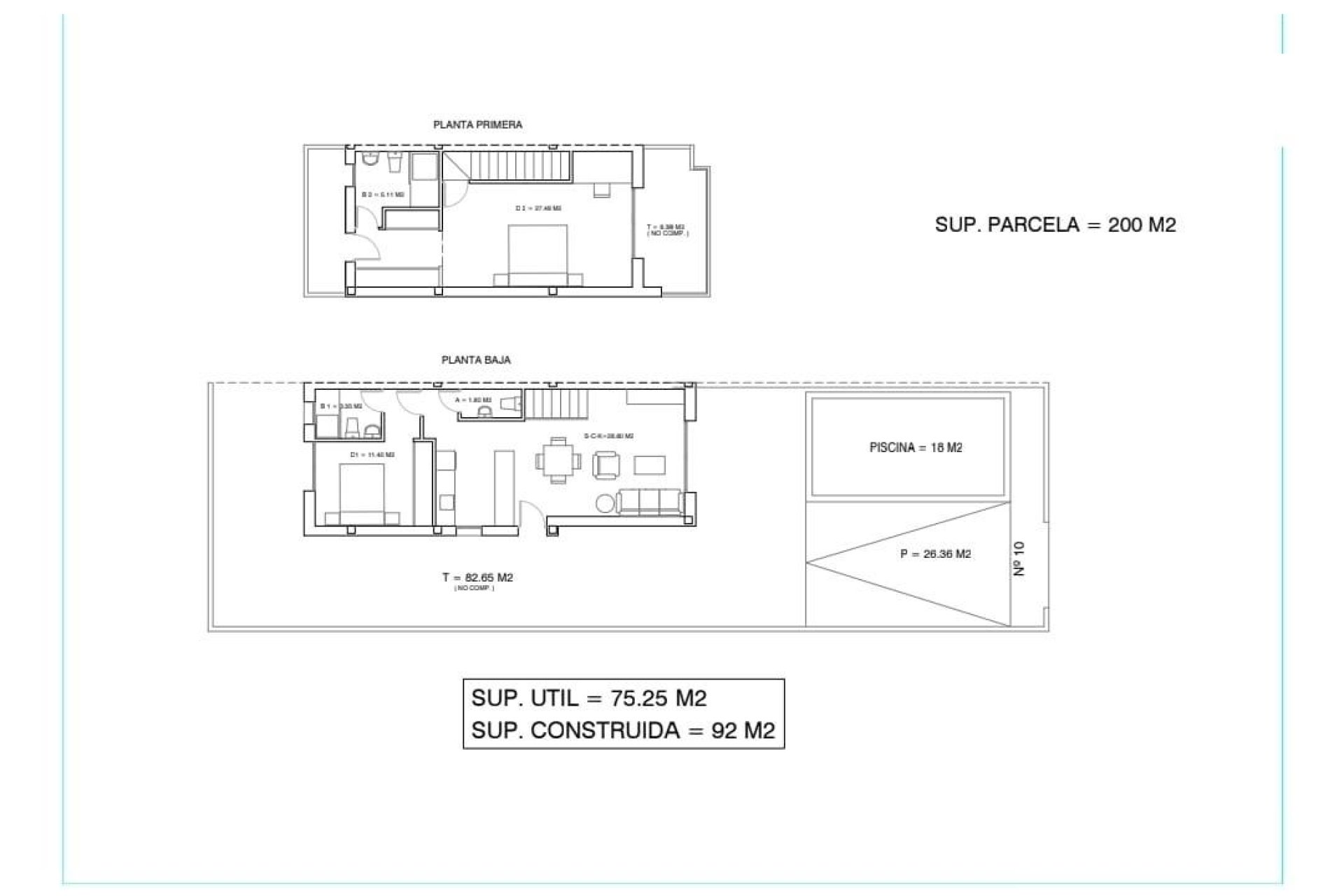 Obra nueva - Villa - Daya Nueva - pueblo