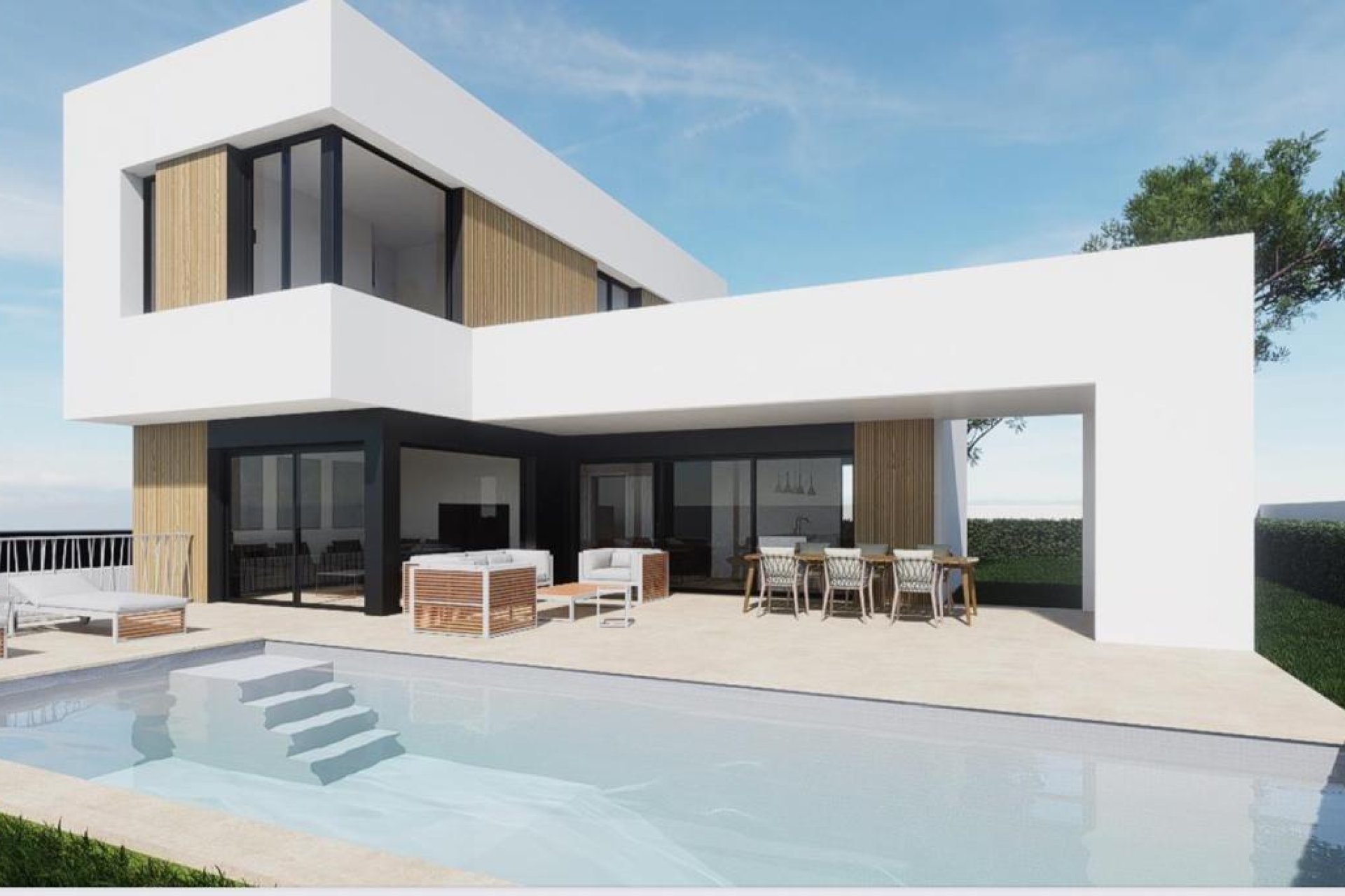 Obra nueva - Villa - Finestrat - Campana Garden