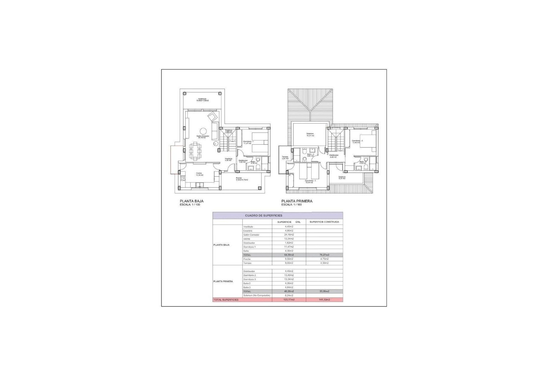 Obra nueva - Villa - Lorca - Purias