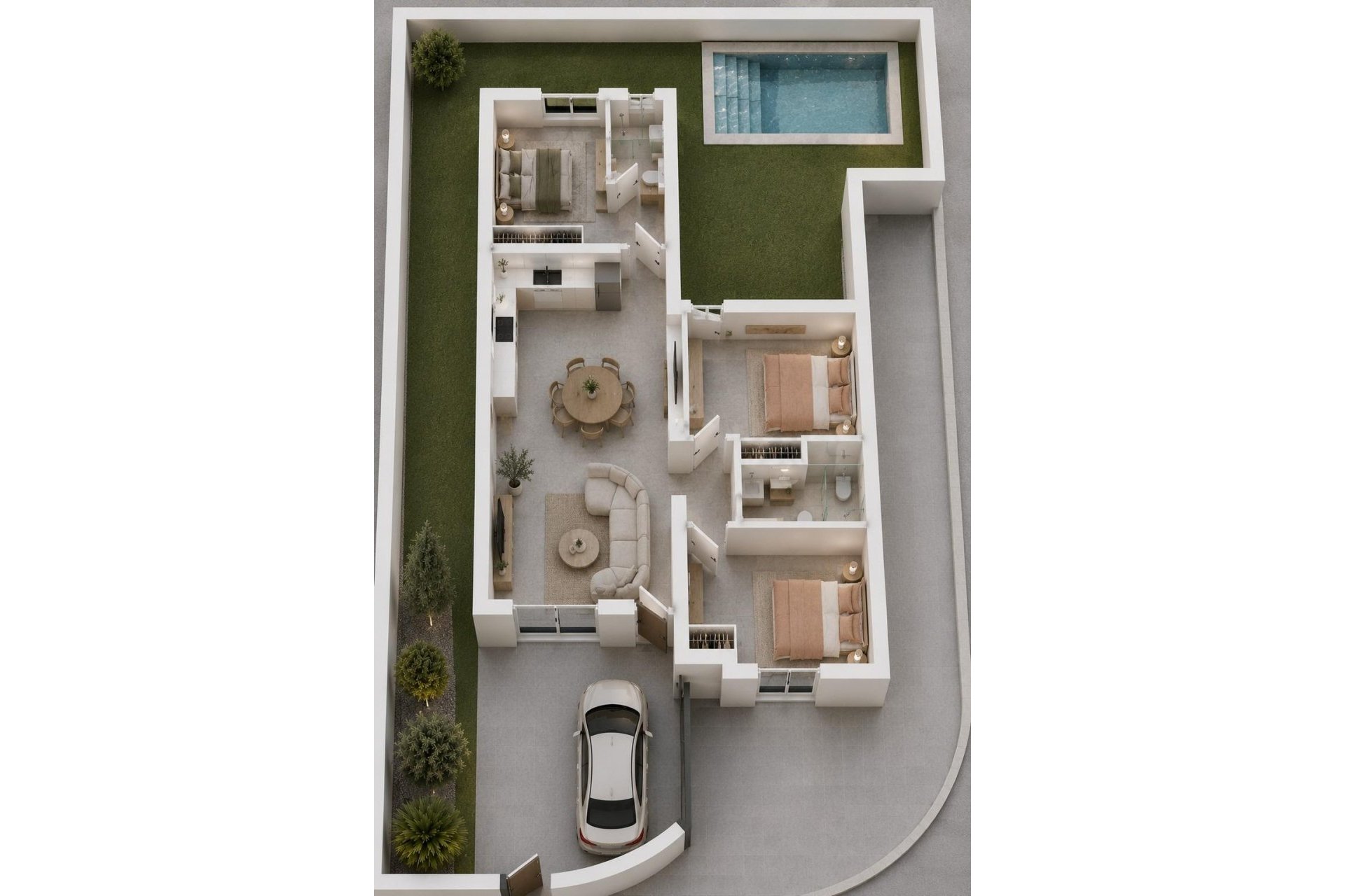 Obra nueva - Villa - Mazarron - Country Club
