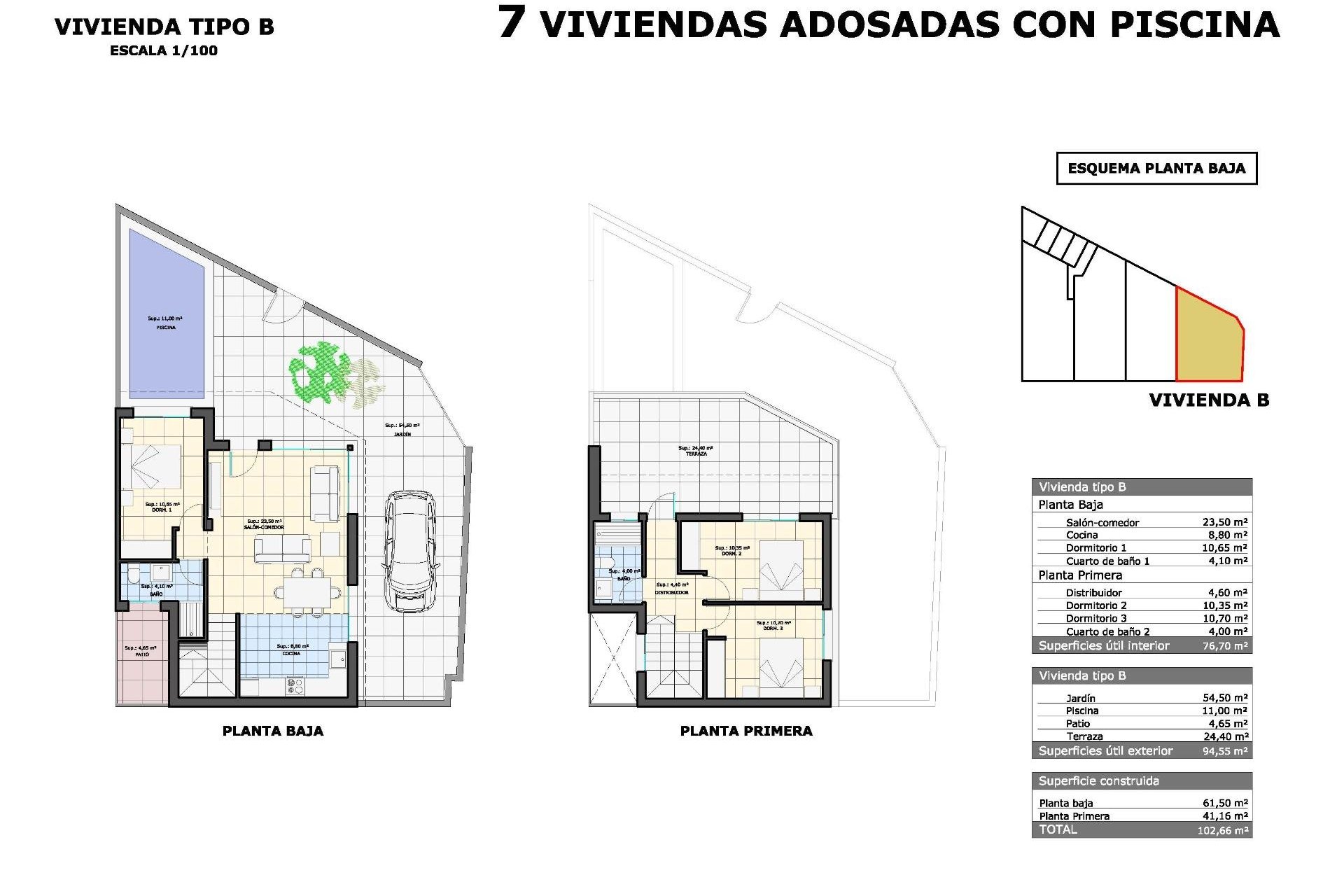 Obra nueva - Villa - Pilar de la Horadada - pueblo