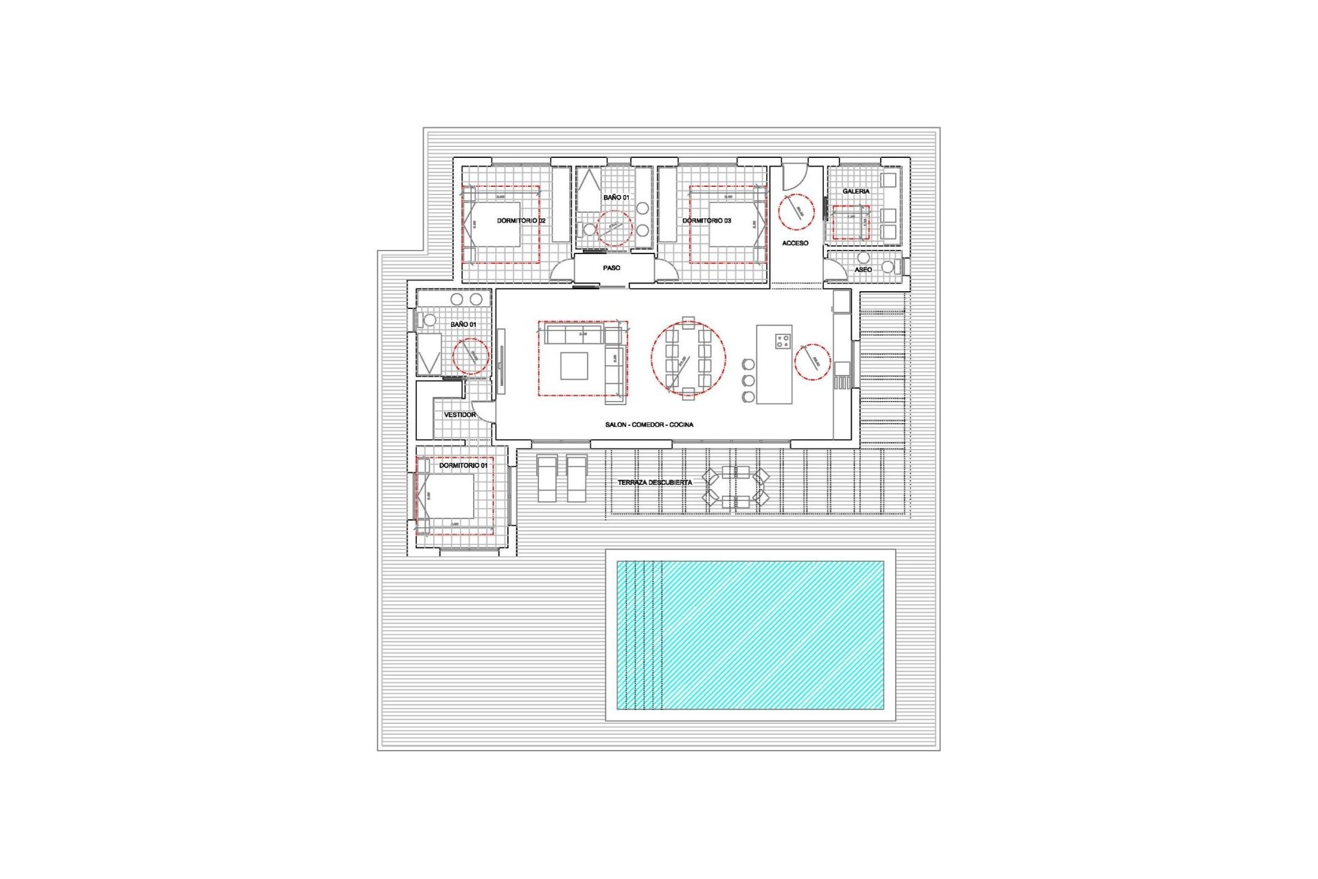 Obra nueva - Villa - Pinoso - Casas Pastor