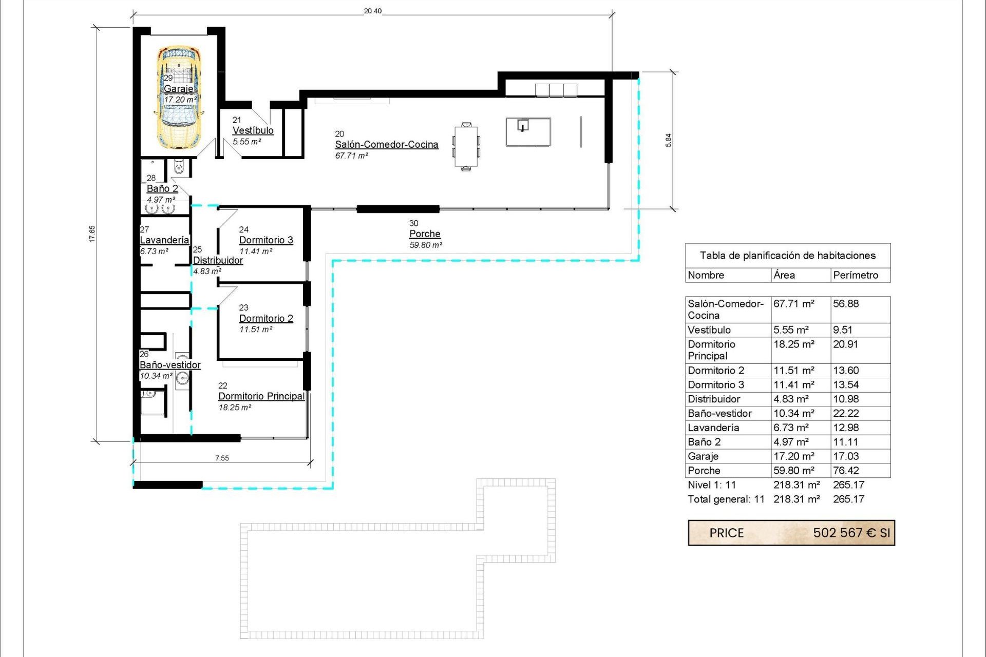 Obra nueva - Villa - Pinoso - Casas Pastor