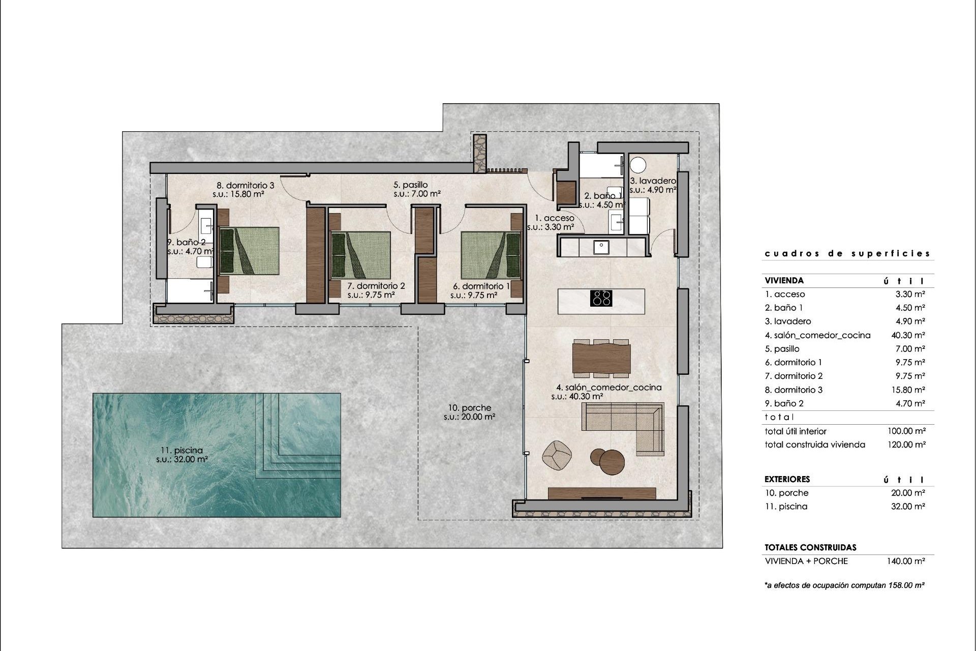 Obra nueva - Villa - Pinoso - Lel