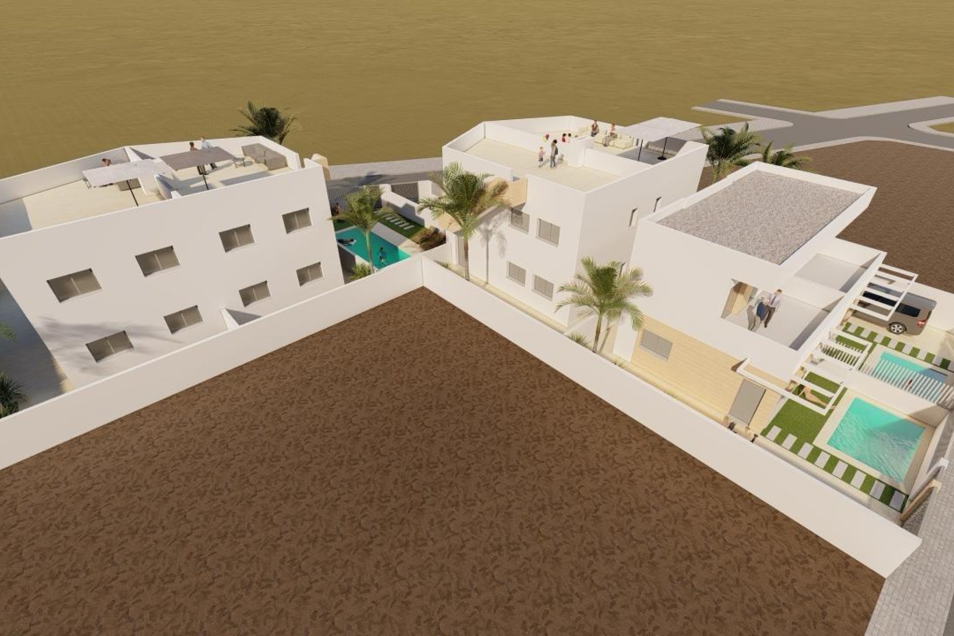 Obra nueva - Villa - Puerto de Mazarron - Mar De Plata