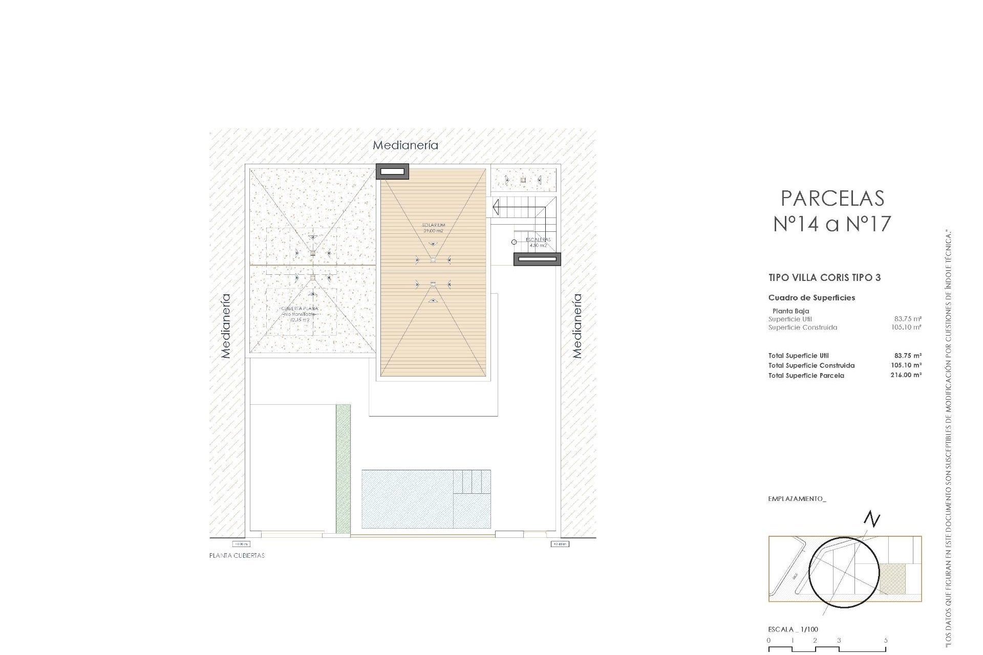 Obra nueva - Villa - San Juan de los Terreros - San Juan De Los Terreros