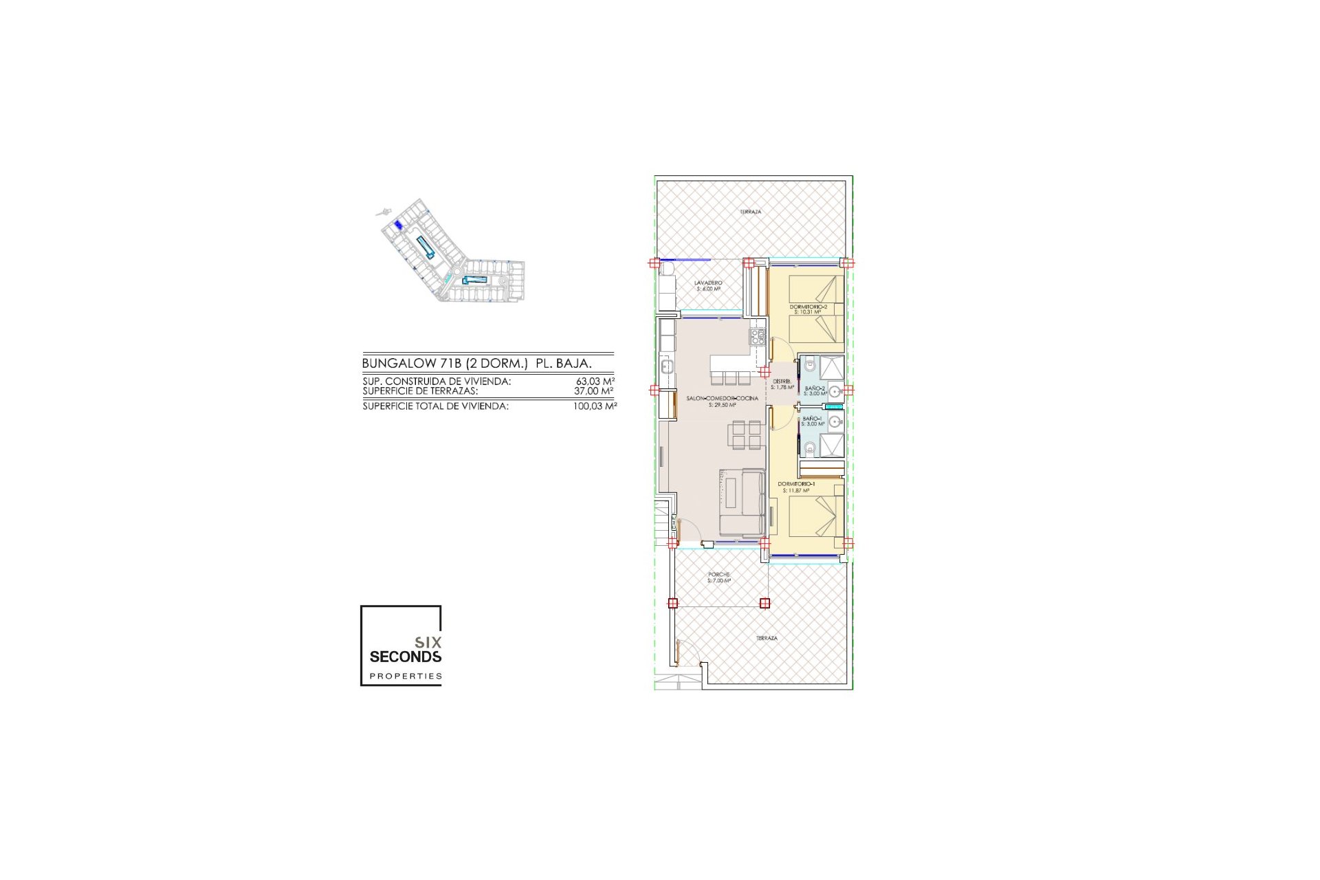 Resale - Townhouse - Torrevieja - Los Balcones