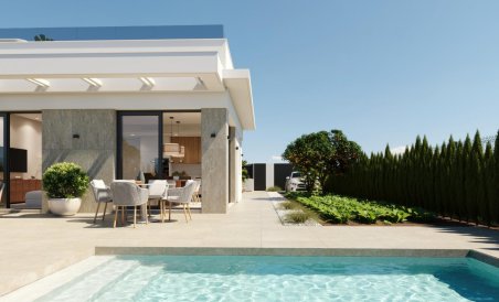 Villa - Nouvelle construction - Fuente Álamo - Hacienda Del Álamo Golf