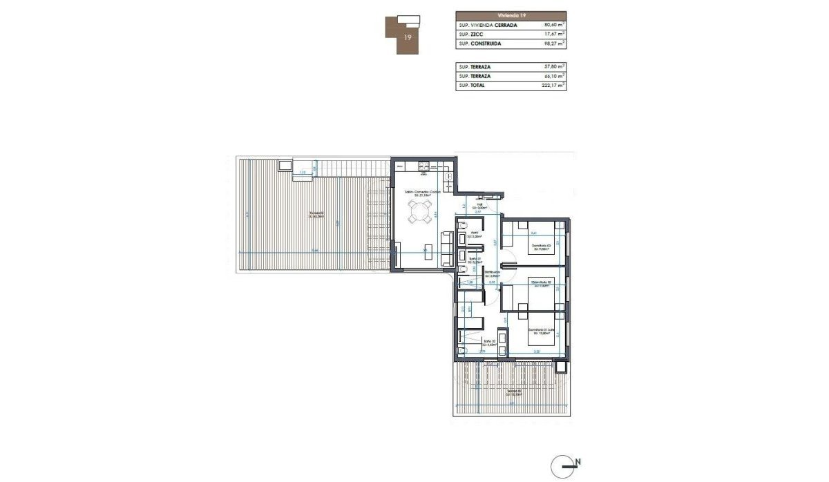 Nouvelle construction - Attique - Guardamar del Segura - Camino del Puerto