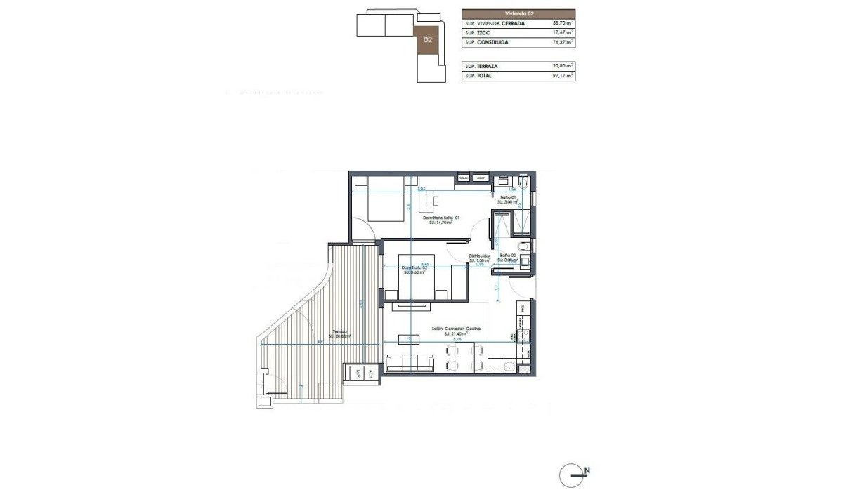 New Build - Apartment / flat - Guardamar del Segura - Camino del Puerto