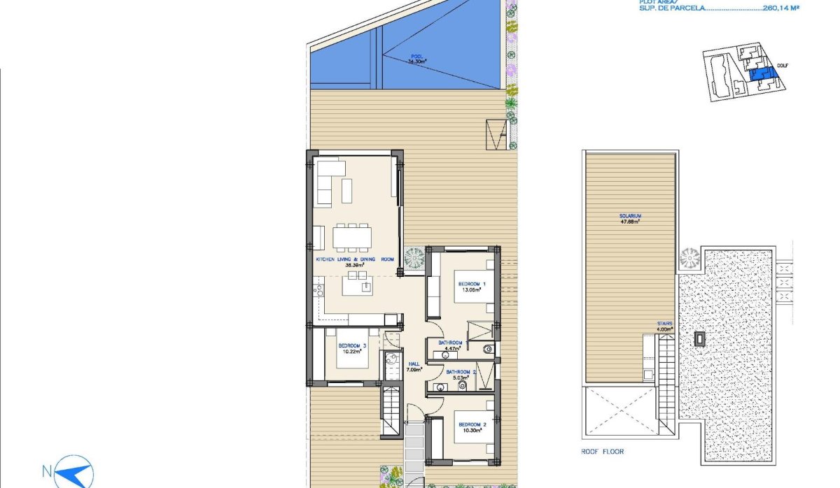 Nouvelle construction - Villa - Los Alcazares - Serena Golf