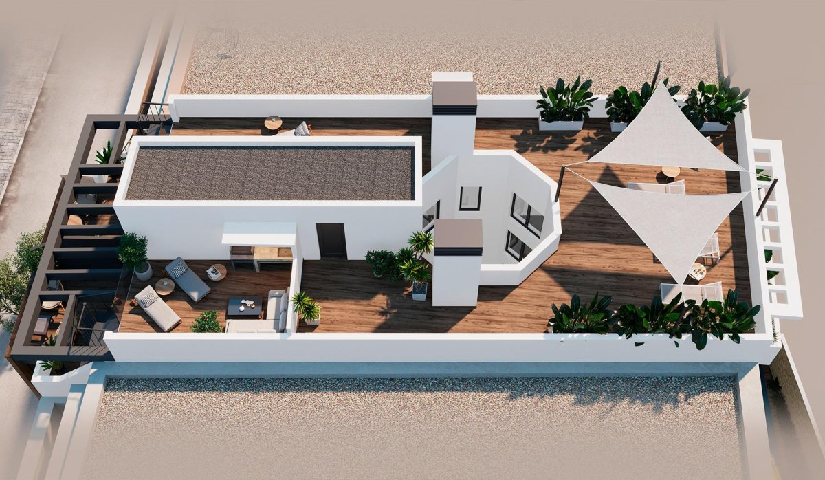 Nouvelle construction - Attique - Torrevieja - Playa de El Cura