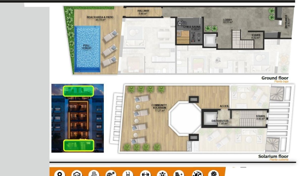 Nouvelle construction - Attique - Torrevieja - Playa de El Cura