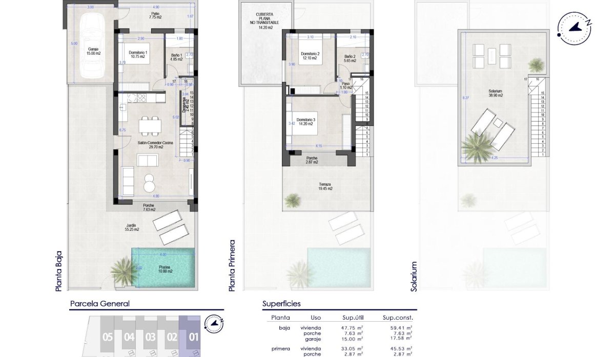 Nouvelle construction - Villa - San Pedro del Pinatar - Polideportivo