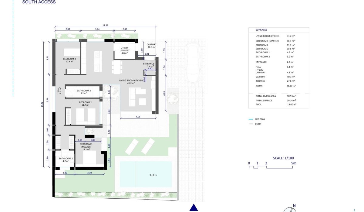 Nouvelle construction - Villa - Baños y Mendigo - Altaona Golf And Country Village