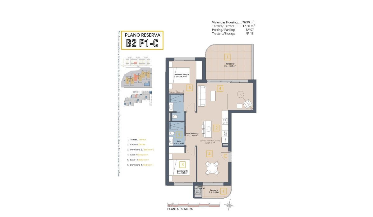 Nouvelle construction - Appartement - Los Alcazares - Serena Golf