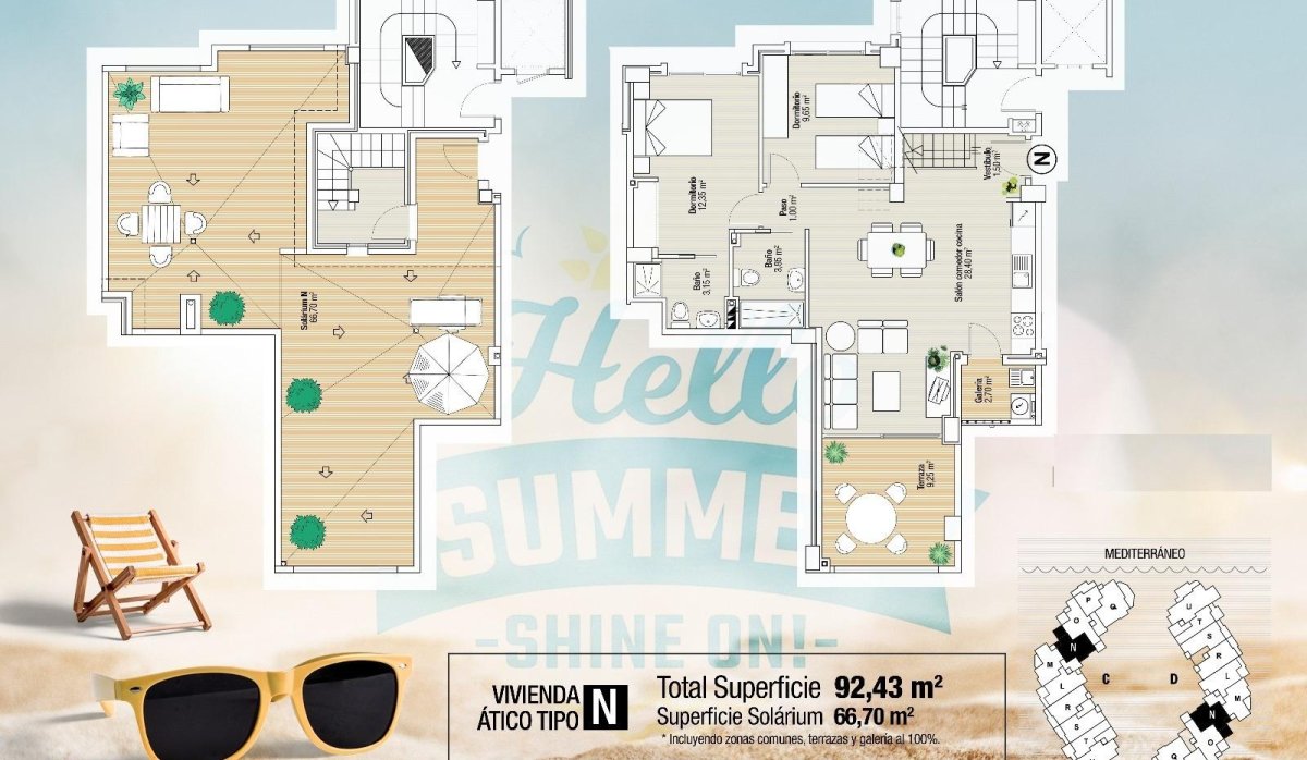 Nouvelle construction - Attique - La Manga del Mar Menor - La Manga