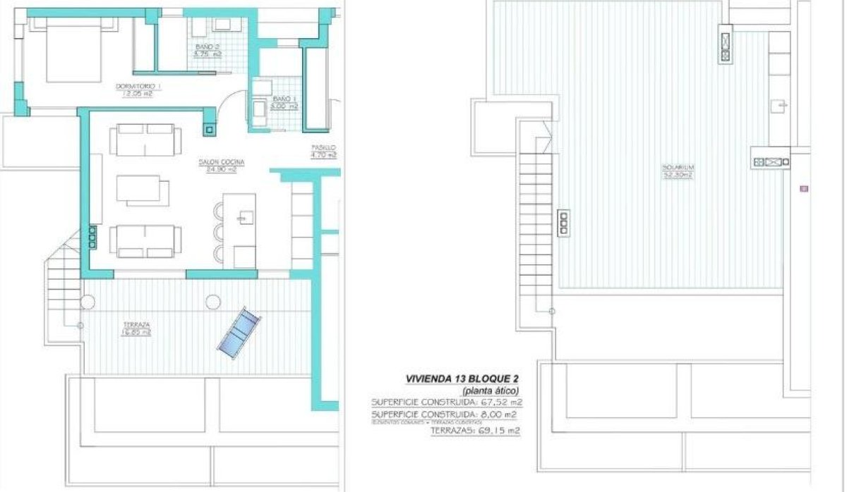 Nouvelle construction - Attique - Torre Pacheco - Santa Rosalia Lake And Life Resort