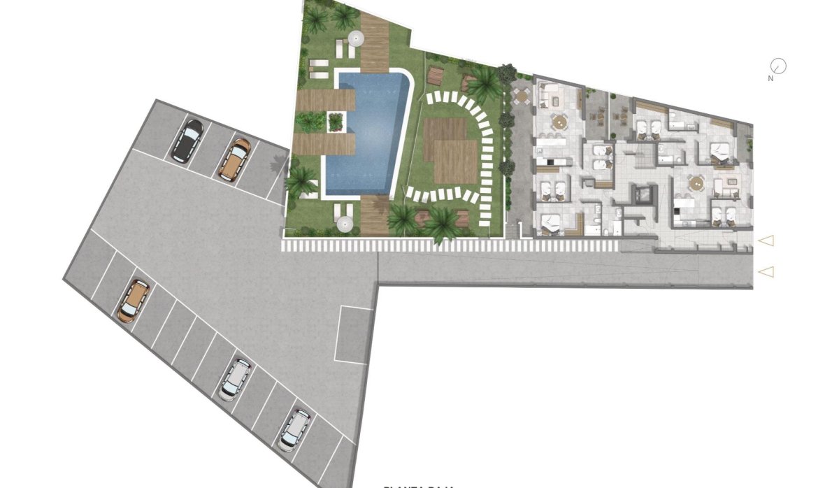 New Build - Apartment / flat - Guardamar del Segura - Pueblo