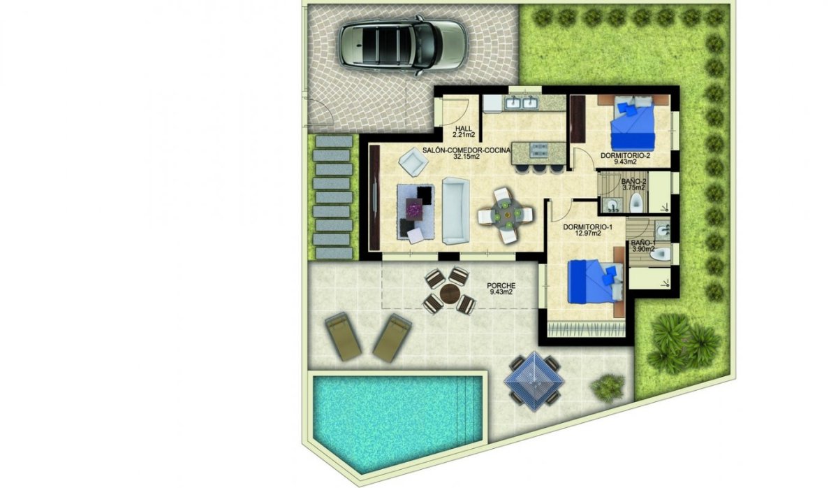 Nouvelle construction - Villa - Benijofar